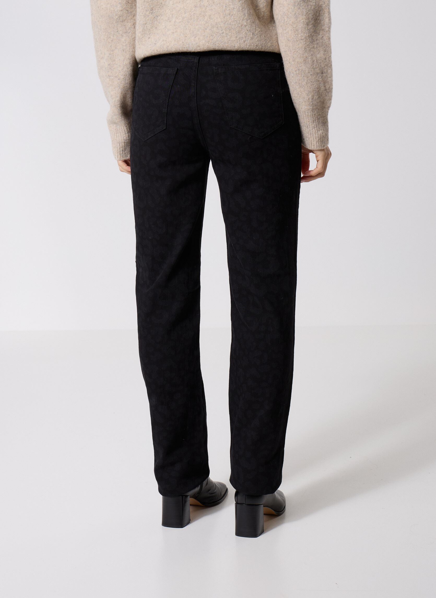 Straight Fit Jeans Vikelly Jaf Hw Straight Jeans Blk-Leo damen schwarz Vila Straight Fit Jeans Vikelly Jaf Hw Straight Jeans Blk-Leo damen schwarz BLACK BEAUTY