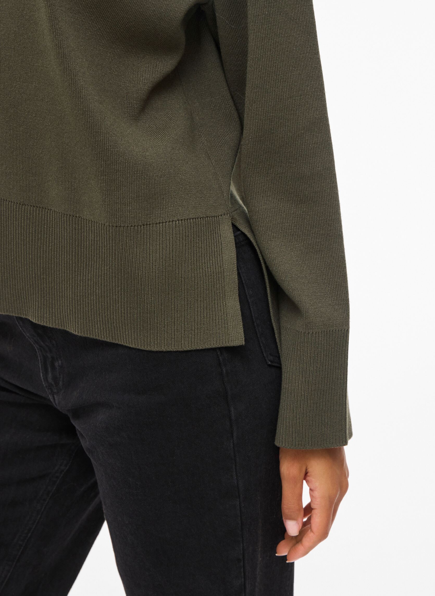 Pulls Viostria O-Neck L/S Knit Top-Noos femme vert Vila Pulls Viostria O-Neck L/S Knit Top-Noos femme vert Deep Depths
