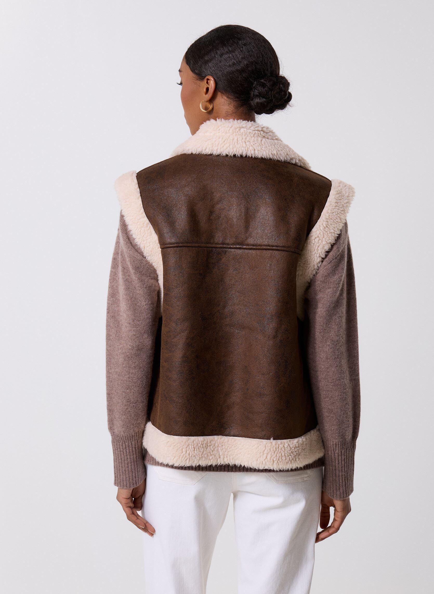 Bodywarmer Virisi S/L Vest dames bruin Vila Bodywarmer Virisi S/L Vest dames bruin Pinecone