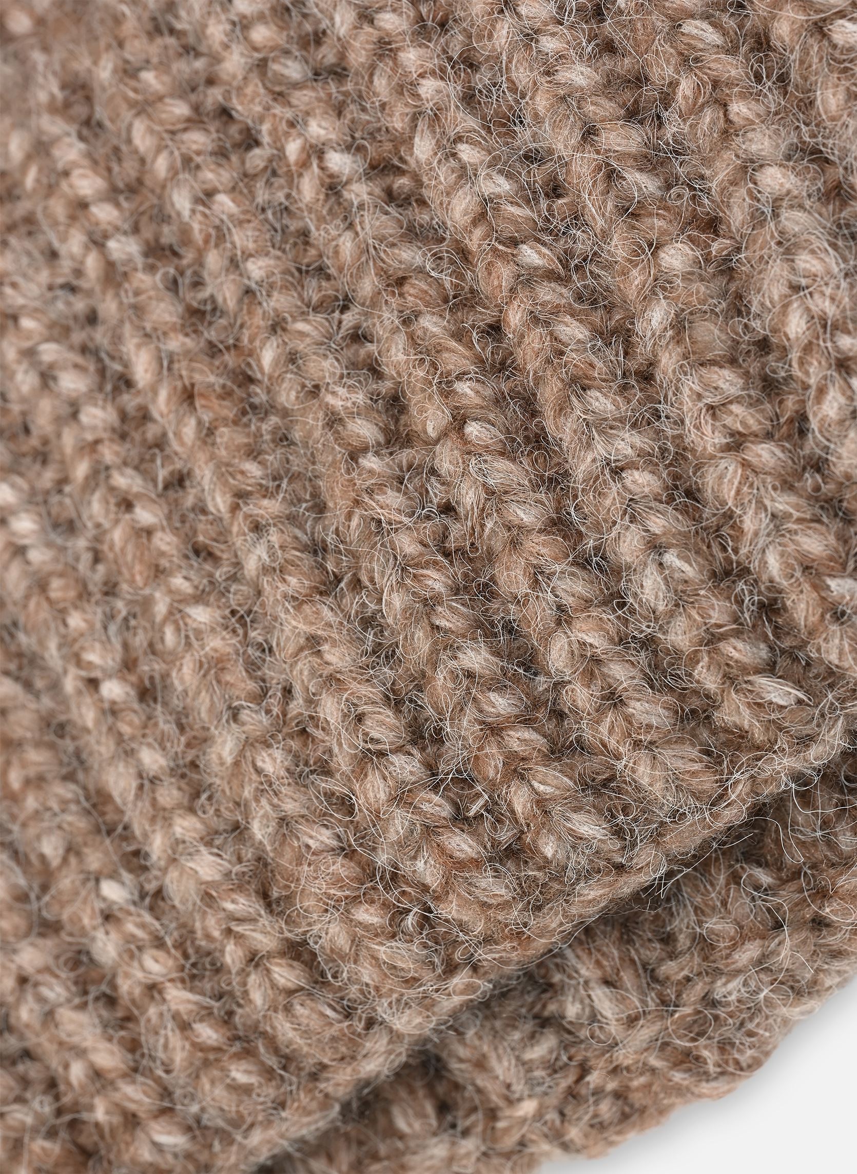 Bonnets Vinara Knit Beanie/Ef femme marron Vila Bonnets Vinara Knit Beanie/Ef femme marron Brown Lentil