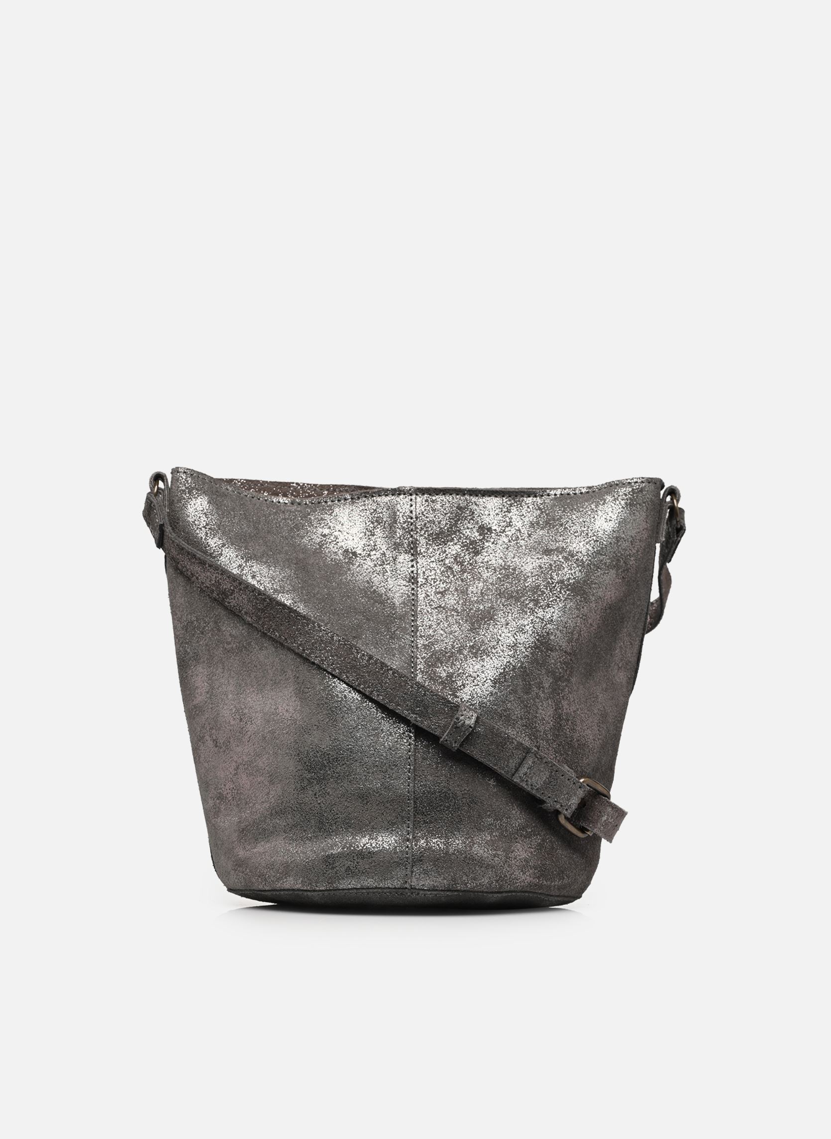 Schoudertassen Vinitti Boil Leather Bag/Ef/C34 dames zilver Vila Schoudertassen Vinitti Boil Leather Bag/Ef/C34 dames zilver SILVER