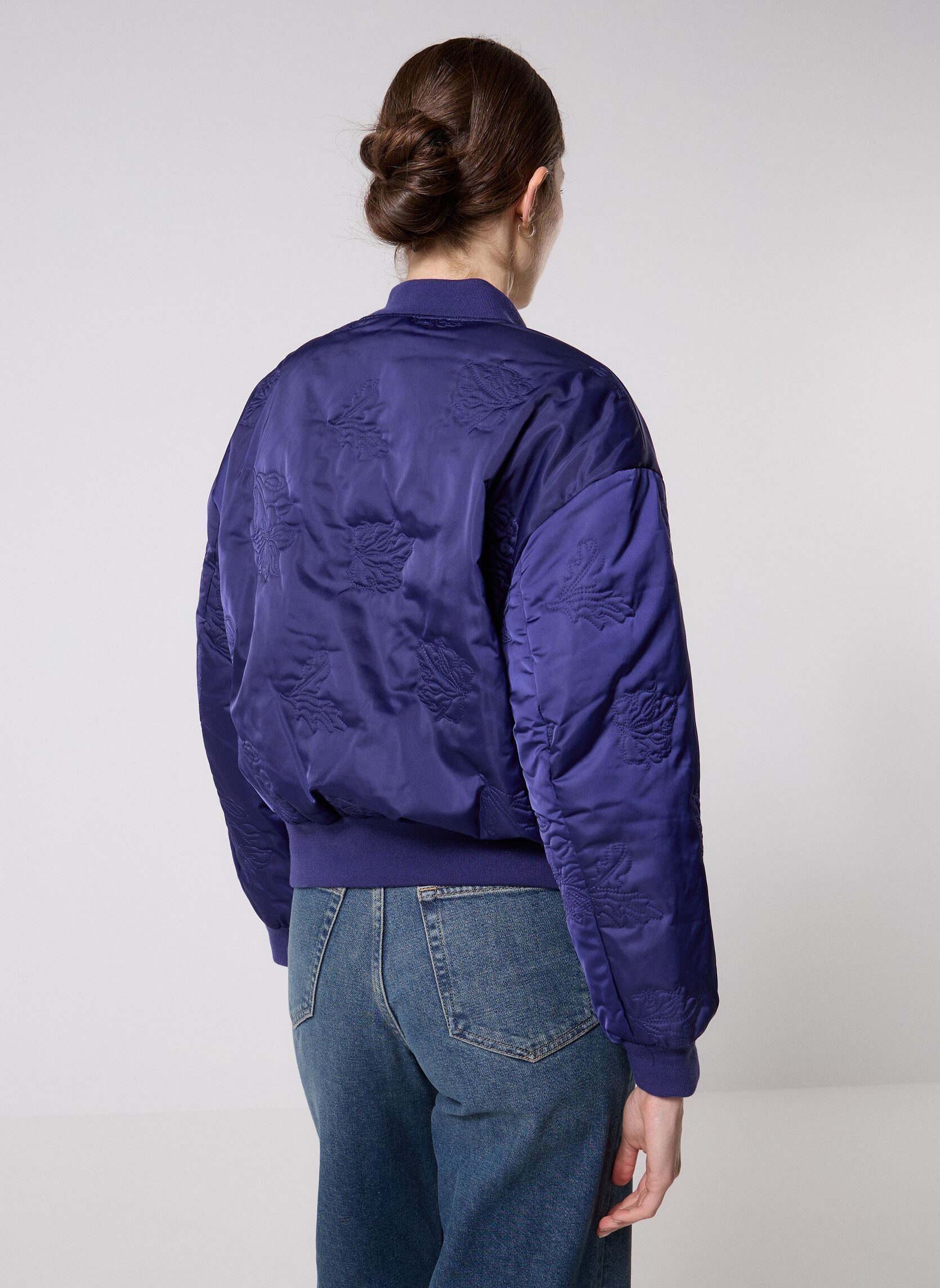 Blousons Vishona L/S Emb. Bomber Jacket femme bleu Vila Blousons Vishona L/S Emb. Bomber Jacket femme bleu Rhodonite