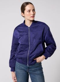 Blousons Vishona L/S Emb. Bomber Jacket femme bleu