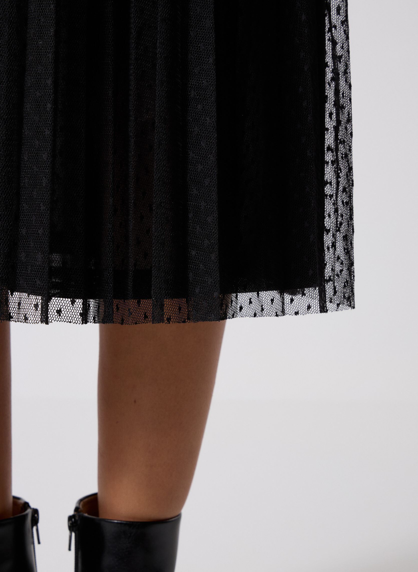 Midi-Röcke JULIA damen schwarz MADE BY Midi-Röcke JULIA damen schwarz JET BLACK