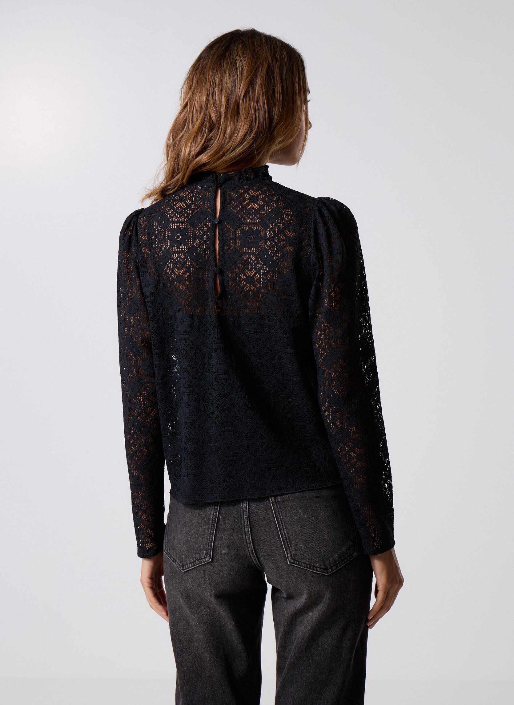 Chemises manches longues TEBRODIE femme noir Georgia Rose Chemises manches longues TEBRODIE femme noir JET BLACK