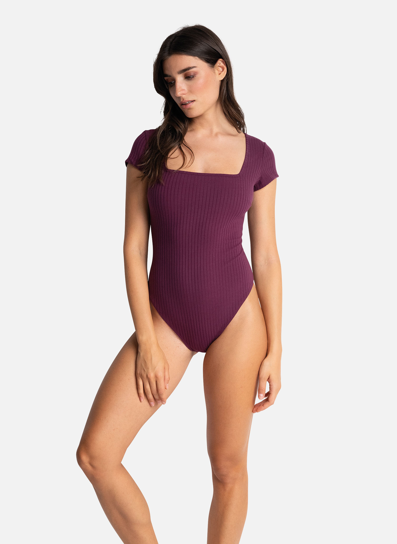 Brassières Body manches courtes Isabella - Noir - PASSIONATA femme violet Passionata Brassières Body manches courtes Isabella - Noir - PASSIONATA femme violet Violet