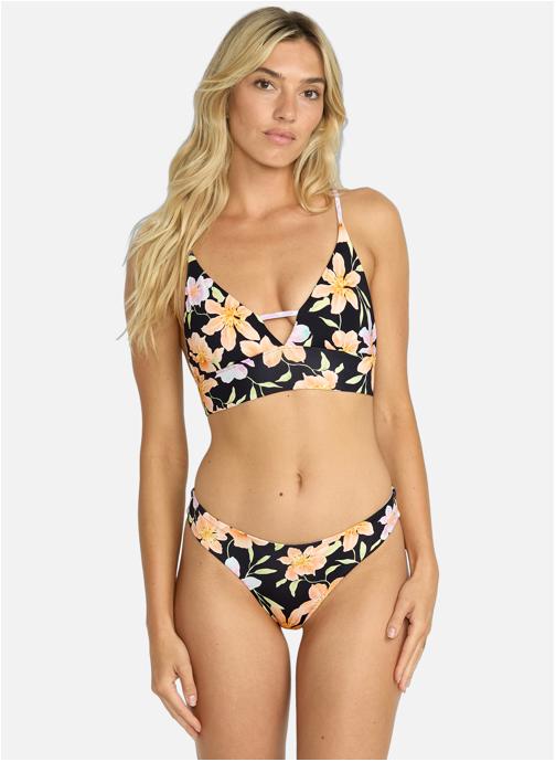 Billabong Hauts de maillot balconnet Twin Sol Rev V Neck femme multicolore