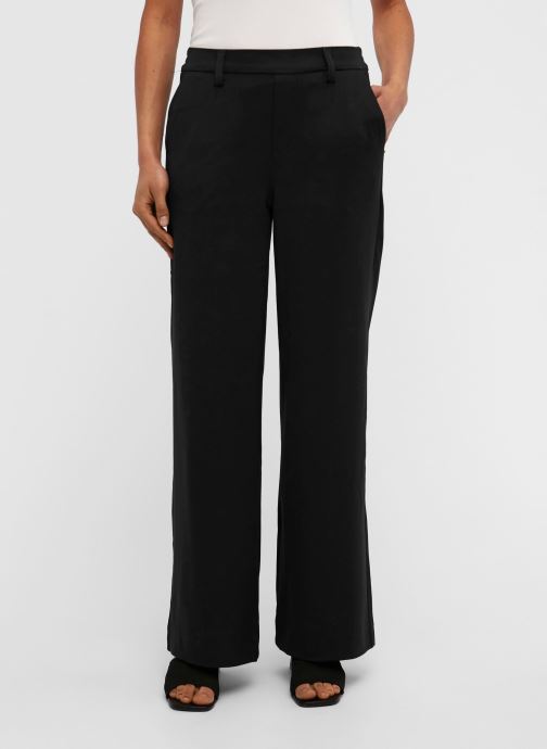 OBJECT Pantalons larges Objivy Wide Pant Noos femme noir