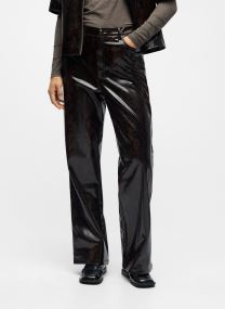 Rechte broeken Objebba Hw Straight Snake Pant 141 dames bruin
