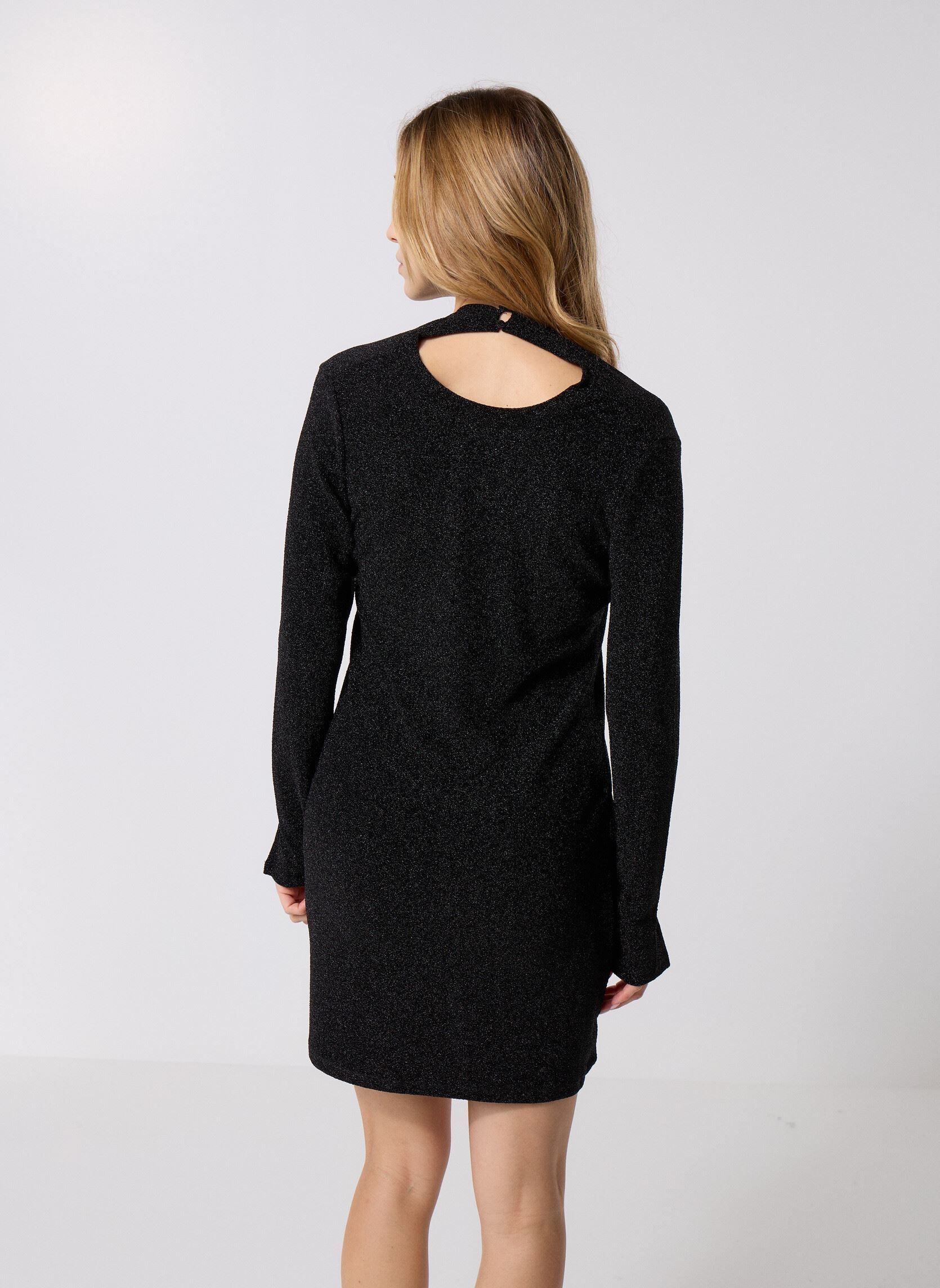 Robes Objfilipa L/S Re Short Dress 141 femme noir OBJECT Robes Objfilipa L/S Re Short Dress 141 femme noir BLACK