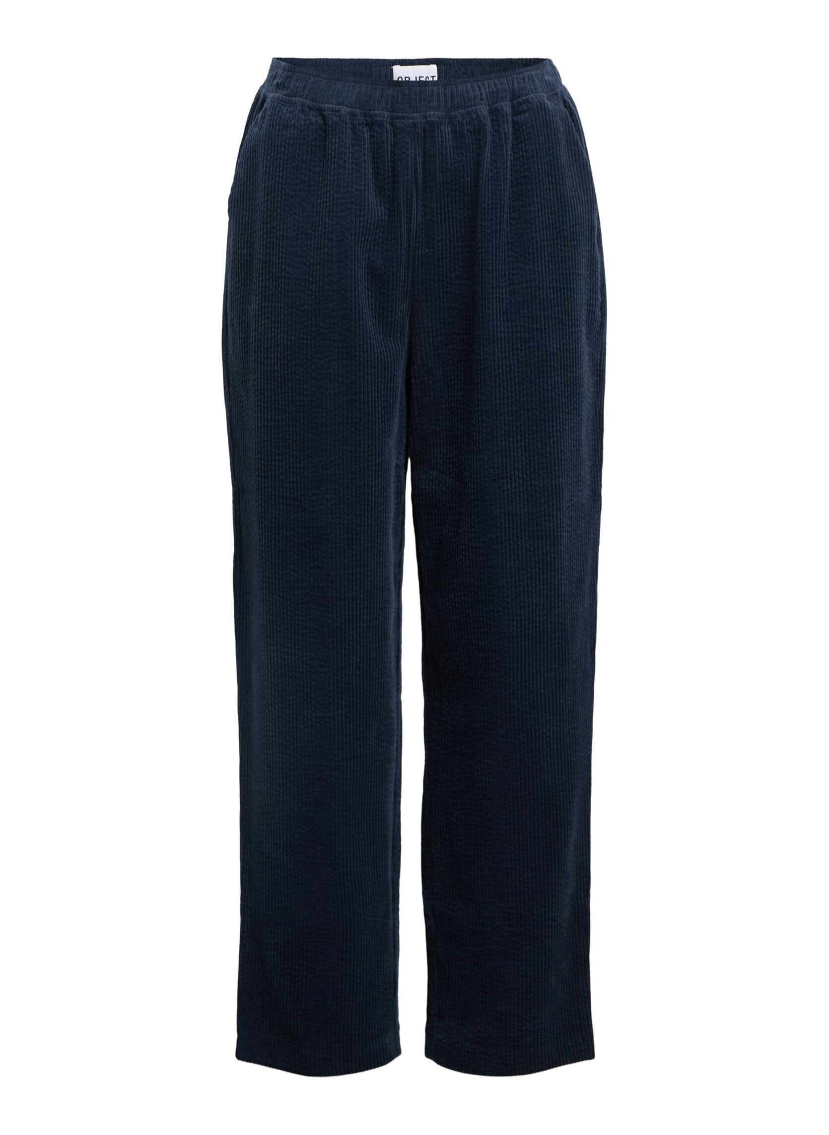 Pantalons droit Objgala Mw Re Straight Pants Div femme bleu OBJECT Pantalons droit Objgala Mw Re Straight Pants Div femme bleu Sky captain