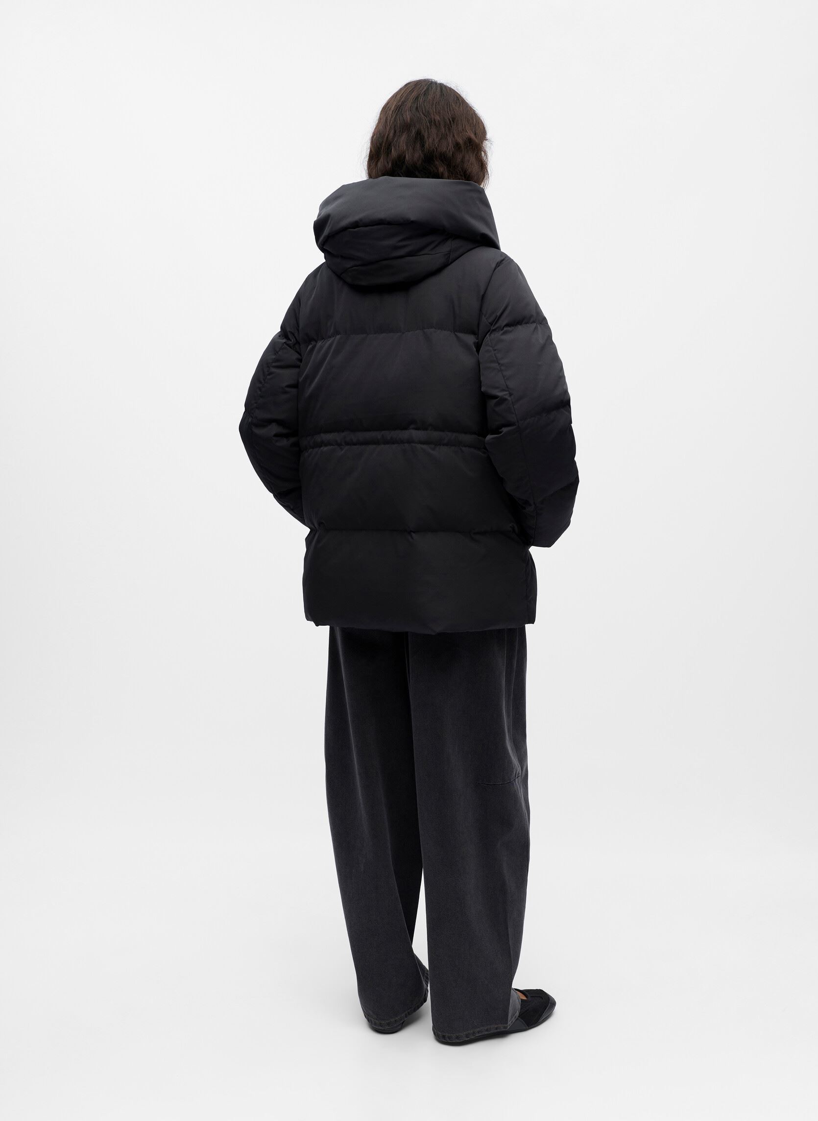 Gewatteerde jassen Objloui Re L/S Down Jacket Noos dames zwart OBJECT Gewatteerde jassen Objloui Re L/S Down Jacket Noos dames zwart BLACK
