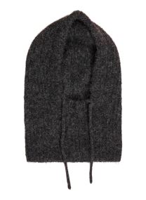 Mutsen Objmilu Knit Balaclava Rep dames zwart