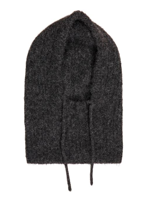 OBJECT Mutsen Objmilu Knit Balaclava Rep dames grijs