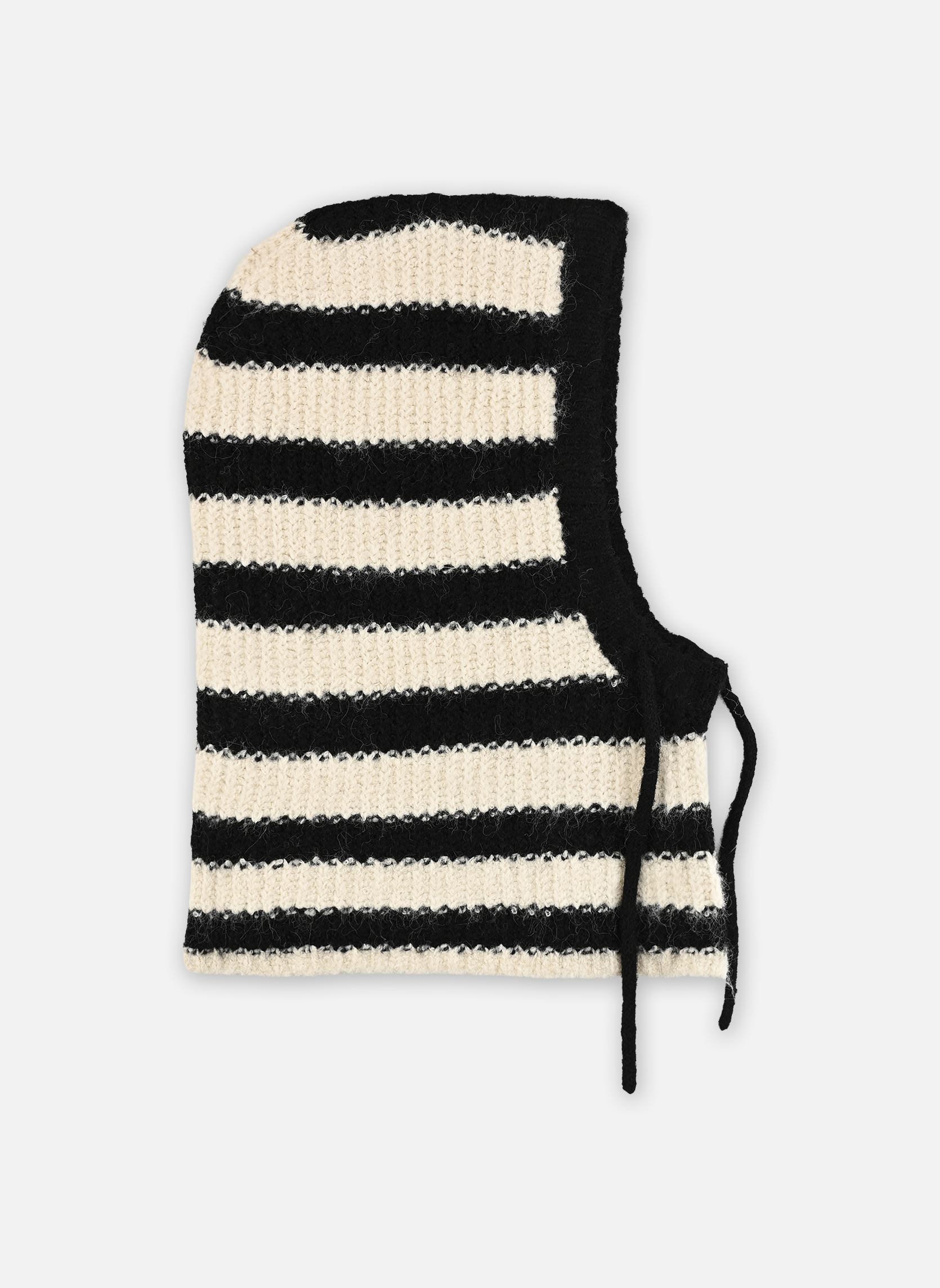 Bonnets Objmilu Knit Balaclava Rep femme noir OBJECT Bonnets Objmilu Knit Balaclava Rep femme noir BLACK/SANDSHELL