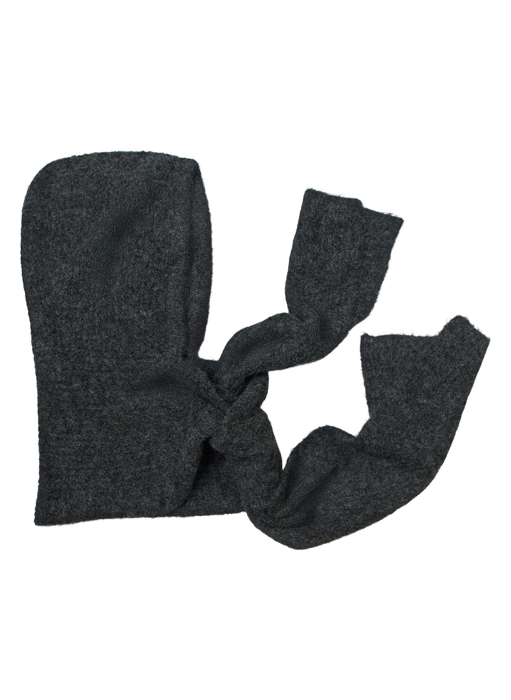 Accessoires divers Objmilu Scarf Knit Balaclava Rep femme gris OBJECT Accessoires divers Objmilu Scarf Knit Balaclava Rep femme gris DARK GREY MELANGE