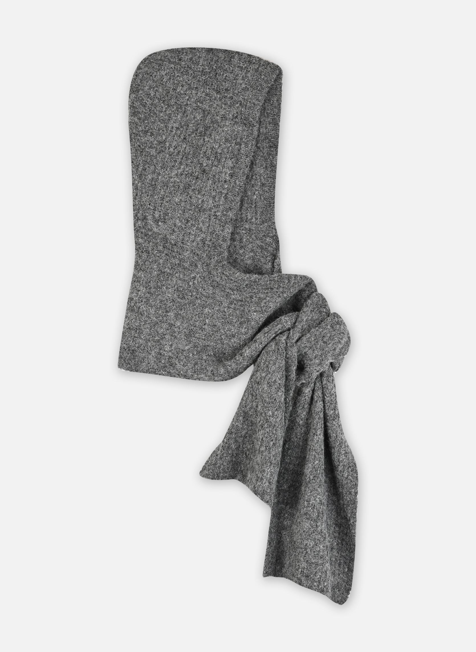 Accessoires Objmilu Scarf Knit Balaclava Rep femme gris OBJECT Accessoires Objmilu Scarf Knit Balaclava Rep femme gris MEDIUM GREY MELANGE