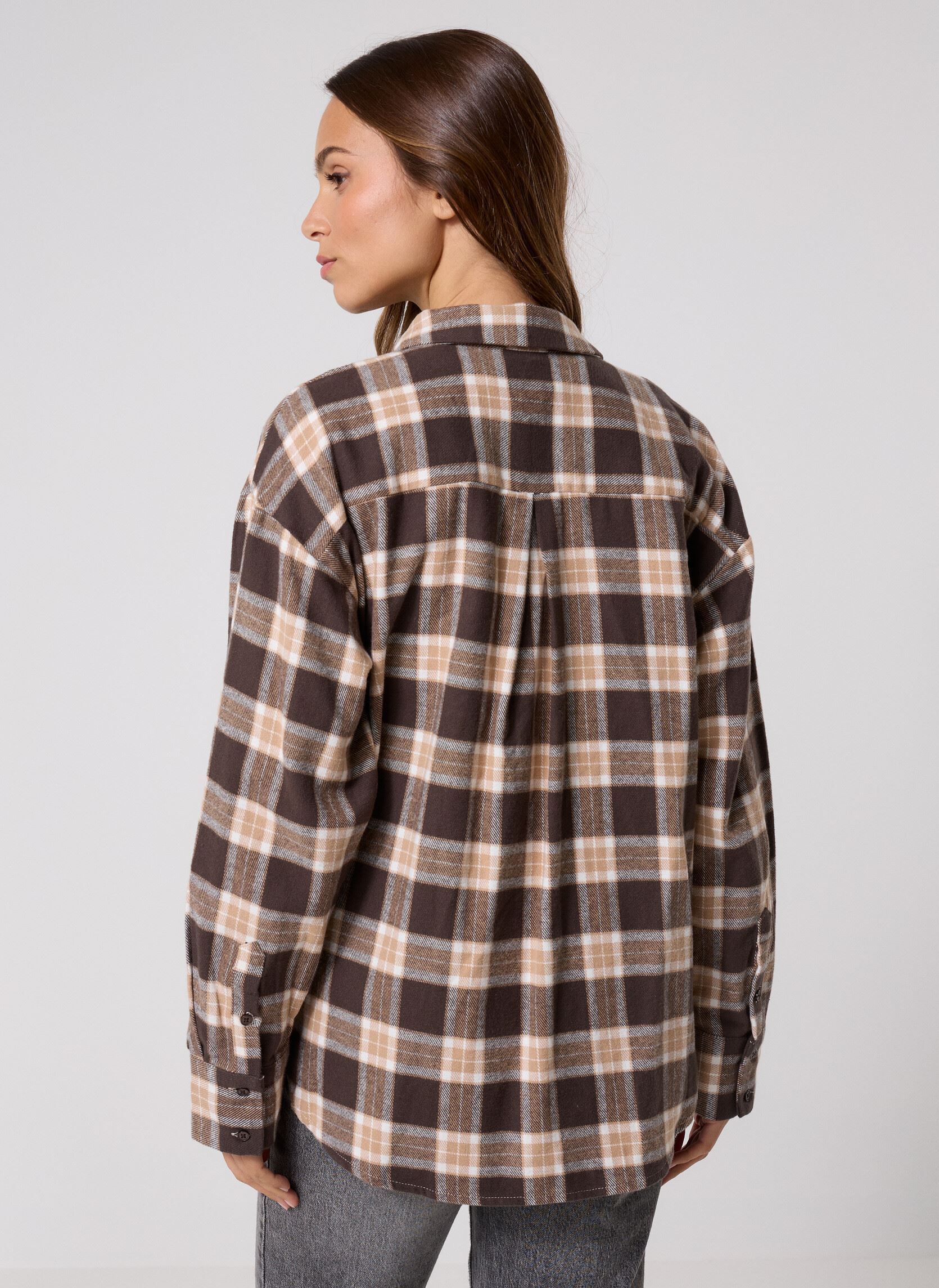 Lange mouw overhemden Objpetra L/S Re Shirt 141 dames bruin OBJECT Lange mouw overhemden Objpetra L/S Re Shirt 141 dames bruin SEAL BROWN