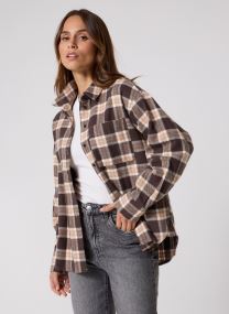 Lange mouw overhemden Objpetra L/S Re Shirt 141 dames bruin