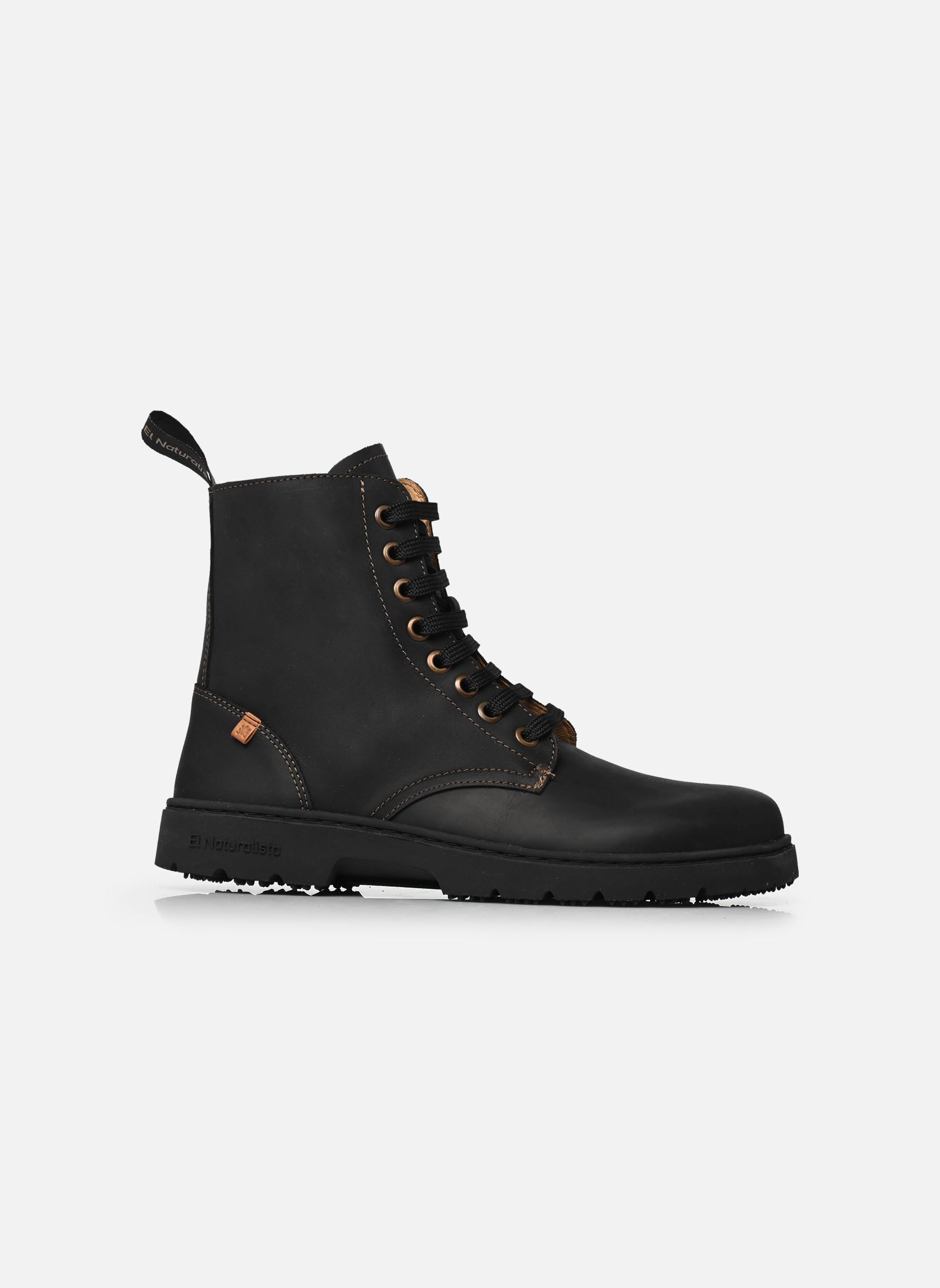 Bottines à lacets NOMADA N5264 femme noir El Naturalista Bottines à lacets NOMADA N5264 femme noir BLACK