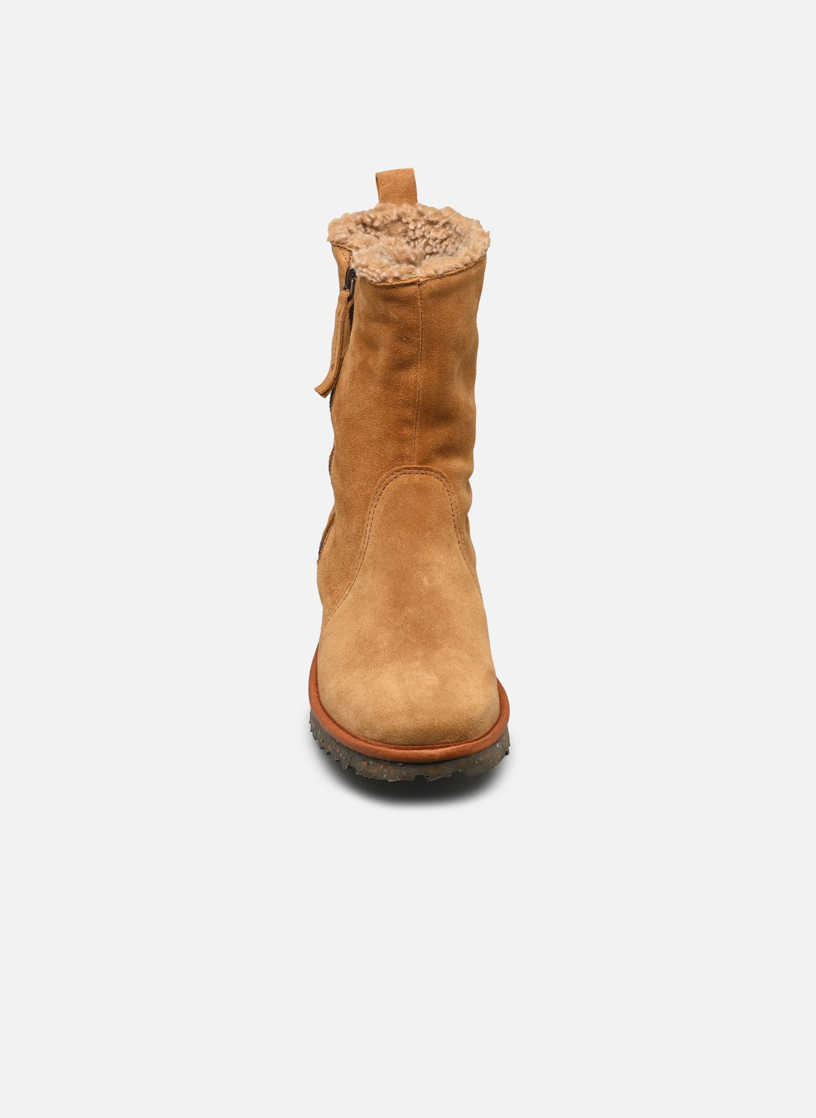 Stivaletti foderati FELSEN N5633 donna marrone El Naturalista Stivaletti foderati FELSEN N5633 donna marrone TOFFEE
