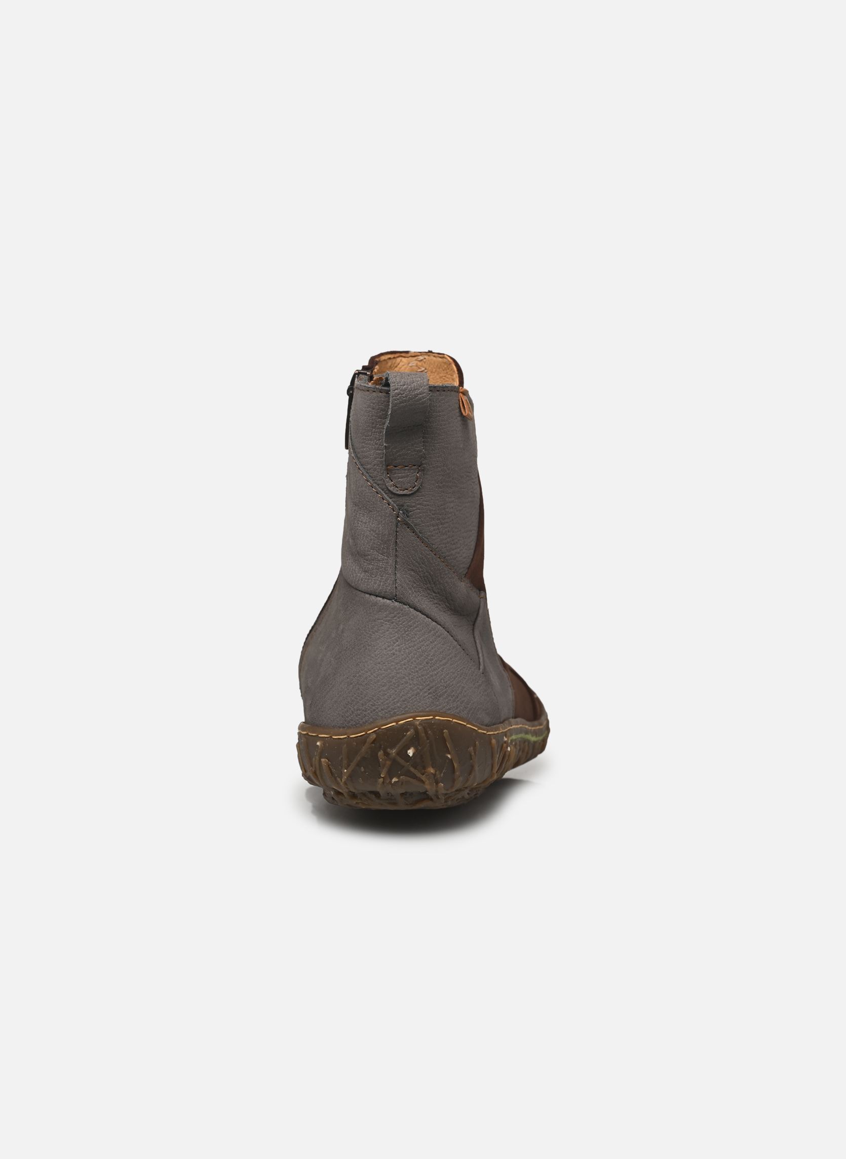 Stiefeletten und Stiefel NIDO ELLA N5450 damen braun El Naturalista Stiefeletten und Stiefel NIDO ELLA N5450 damen braun BROWN - GREY