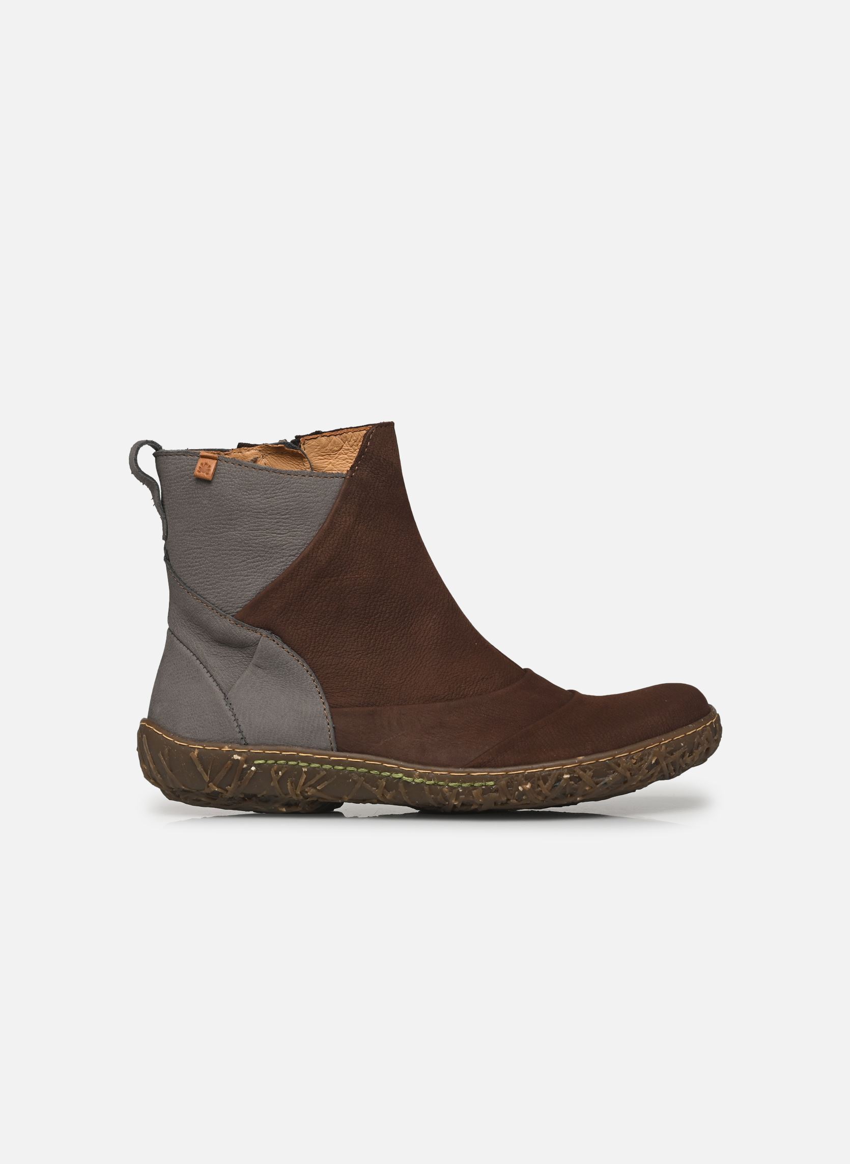 Stiefeletten und Stiefel NIDO ELLA N5450 damen braun El Naturalista Stiefeletten und Stiefel NIDO ELLA N5450 damen braun BROWN - GREY