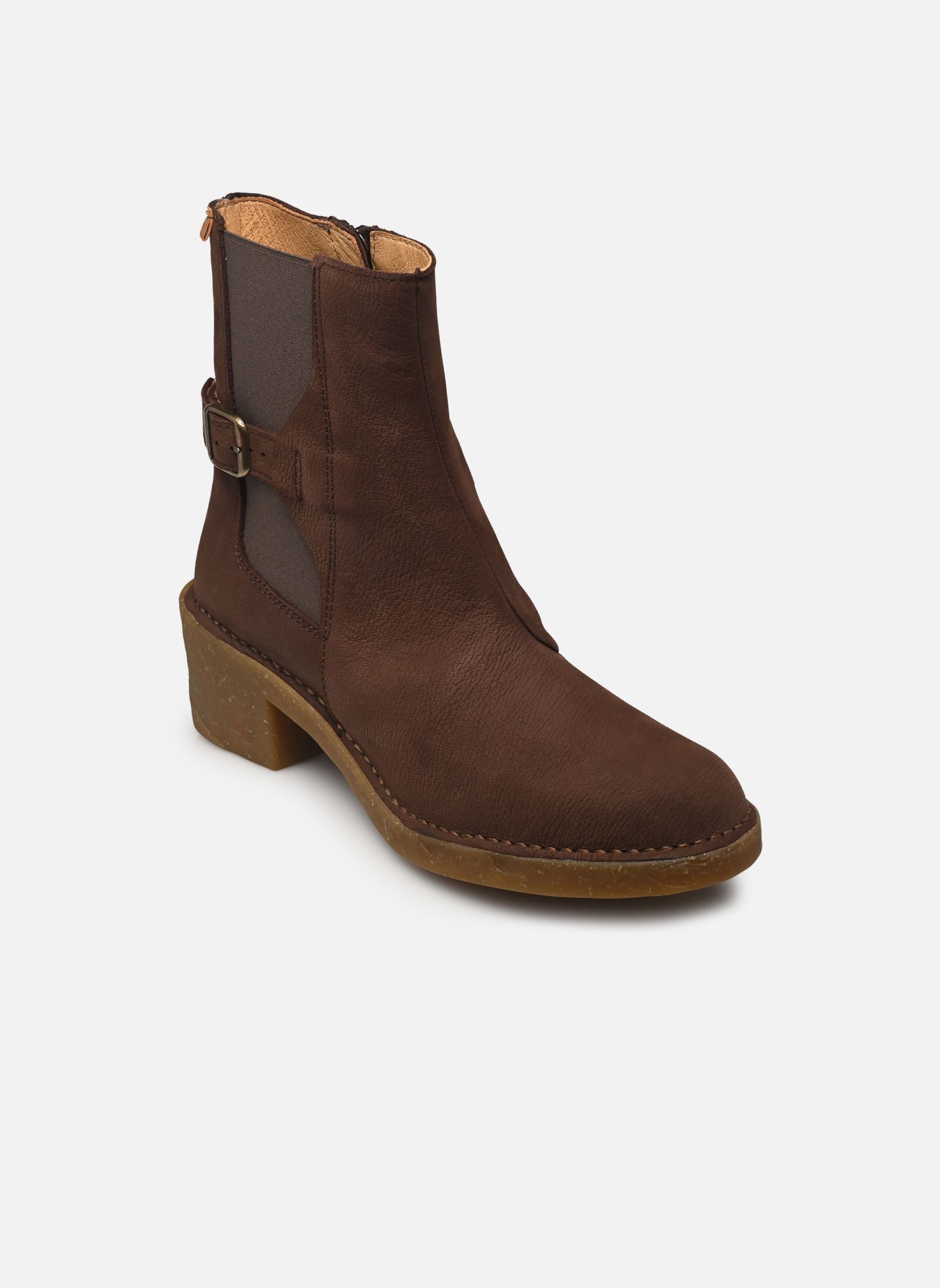 Enkellaarzen en boots TICINO N5669 dames bruin El Naturalista Enkellaarzen en boots TICINO N5669 dames bruin BROWN