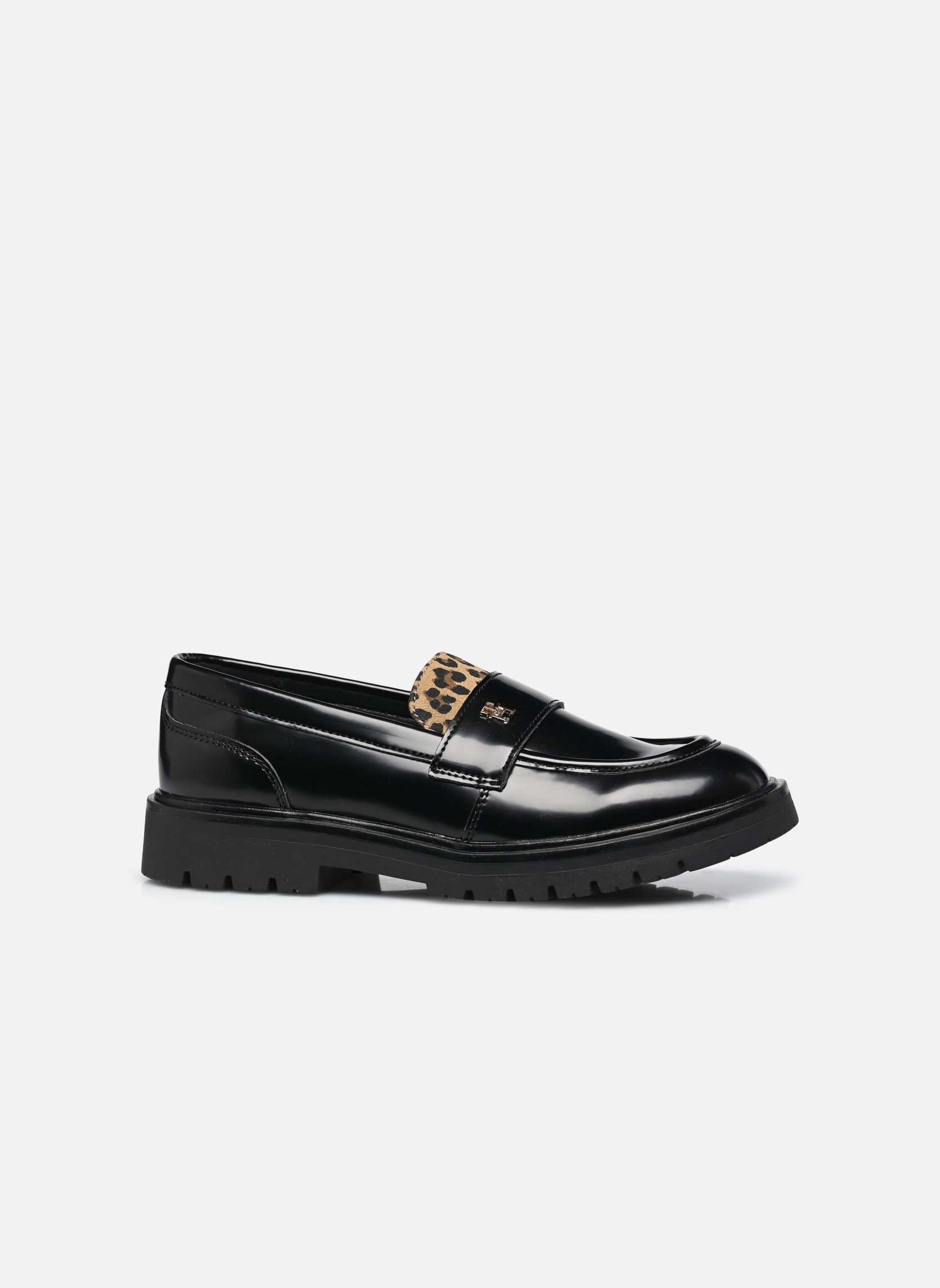 Mocassins AMELIE T3A4-34010 fille noir Tommy Hilfiger Mocassins AMELIE T3A4-34010 fille noir Black/beige
