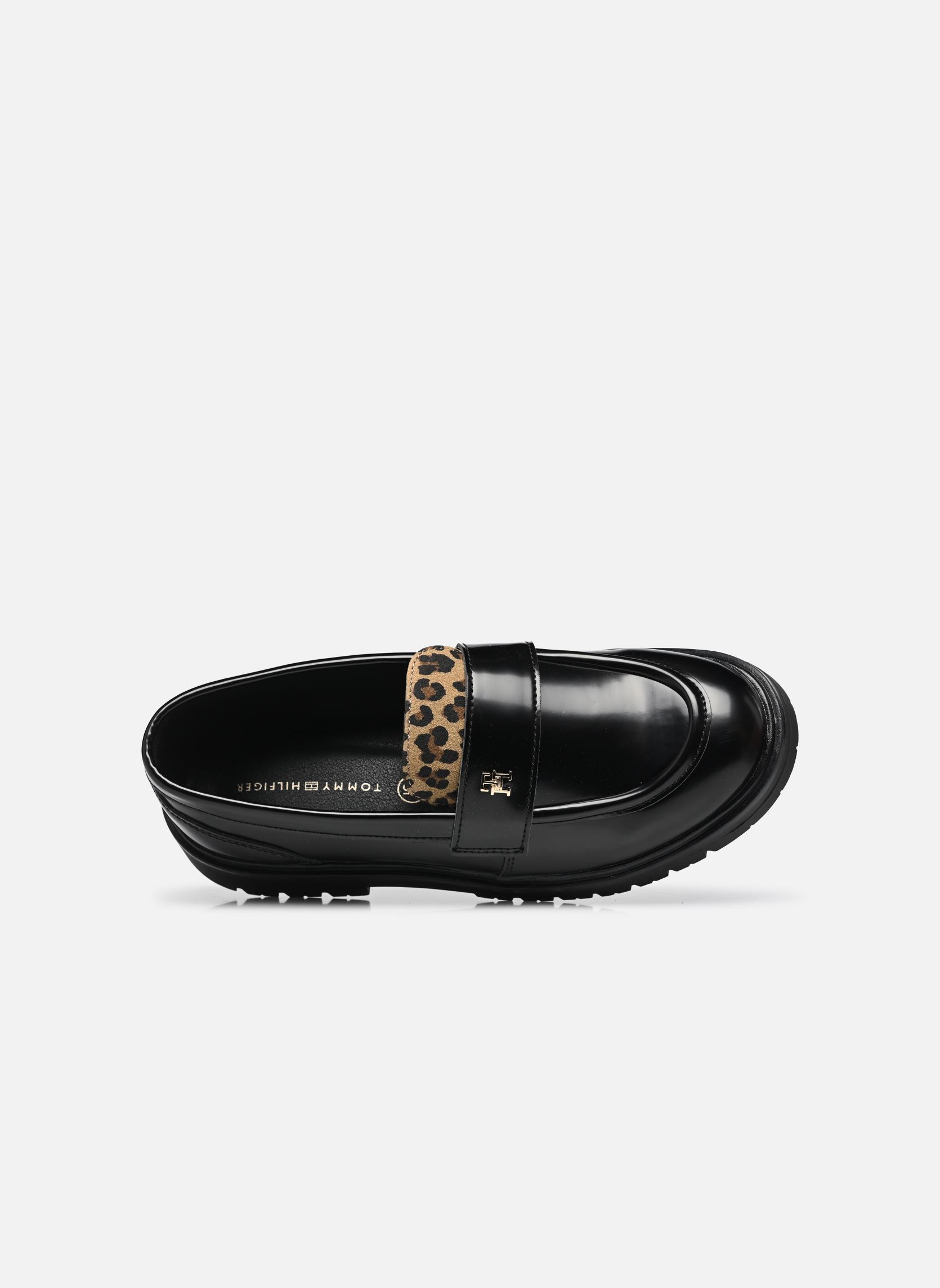 Mocassins AMELIE T3A4-34010 fille noir Tommy Hilfiger Mocassins AMELIE T3A4-34010 fille noir Black/beige