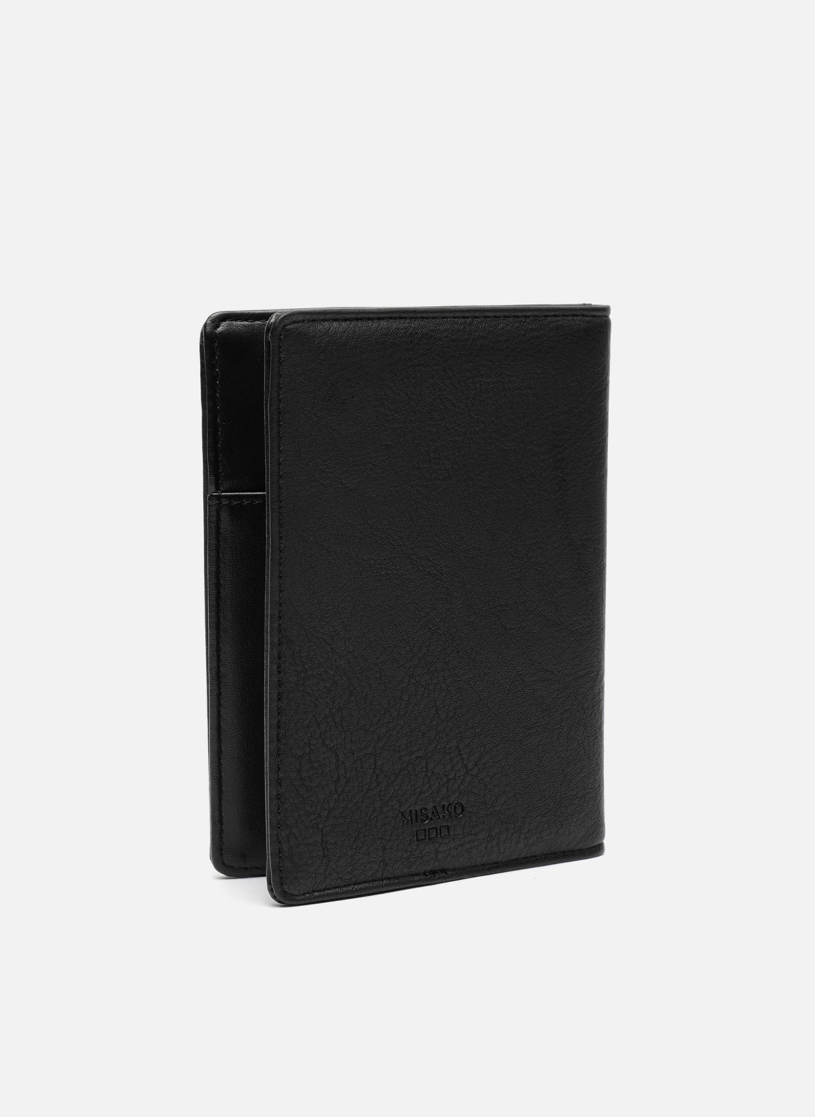 Porte-monnaies Portefeuille Pasaporte Black femme noir Misako Porte-monnaies Portefeuille Pasaporte Black femme noir Noir
