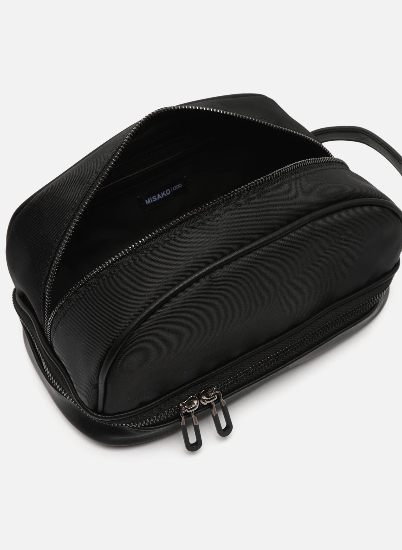 Sacs de voyage Nécessaire de voyage Homme Bruno Black noir Misako Sacs de voyage Nécessaire de voyage Homme Bruno Black noir black