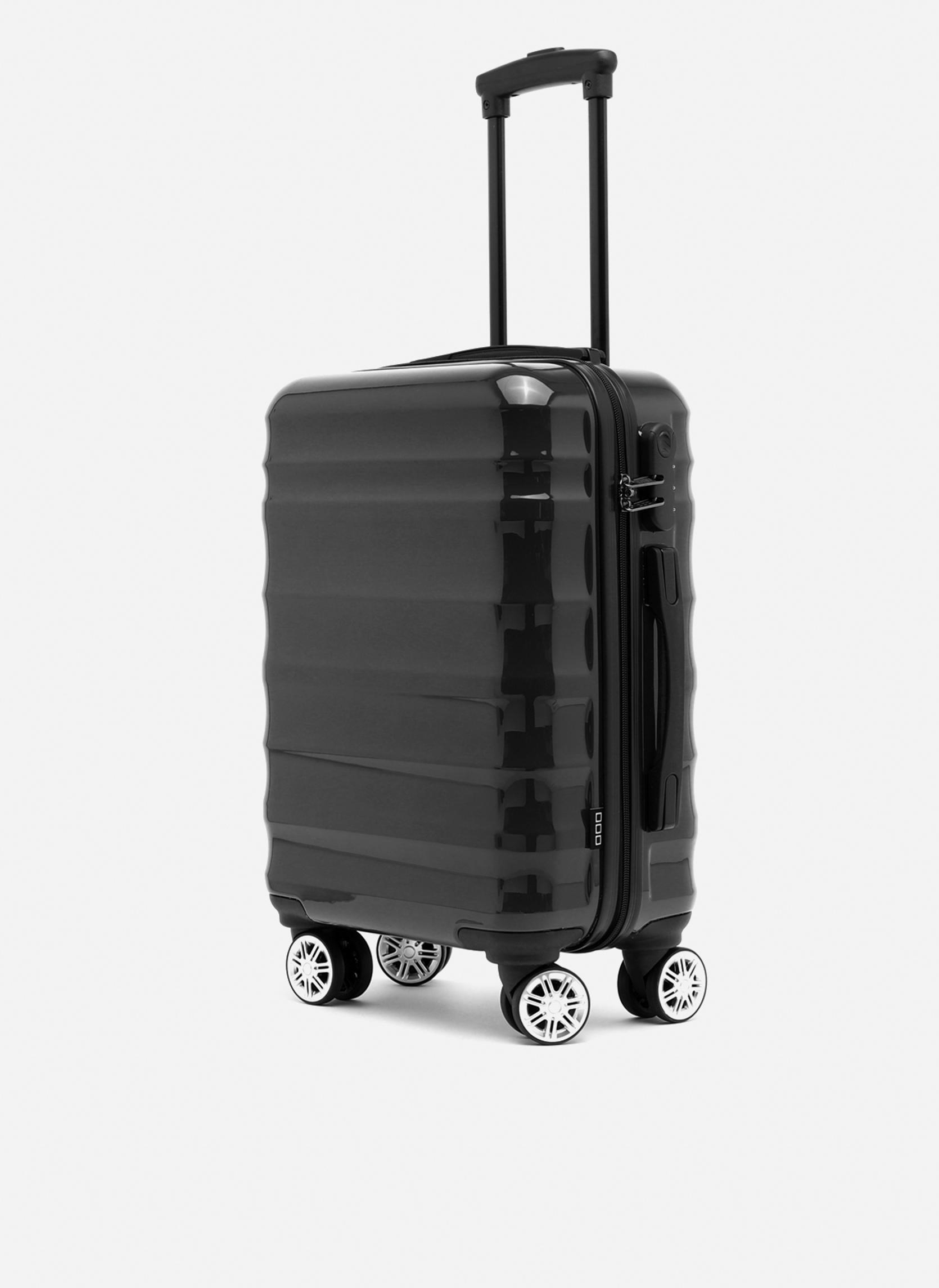 Petite Valise Noir | Valise A Roulettes Noir - BJAJ