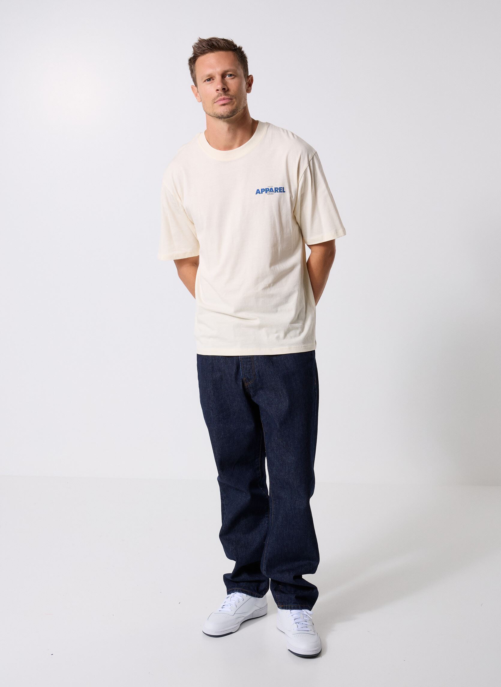 Tee-shirts manches courtes Jjebradley Graphic Tee Ss O-Neck Noos homme blanc Jack & Jones Tee-shirts manches courtes Jjebradley Graphic Tee Ss O-Neck Noos homme blanc ANTIQUE WHITE