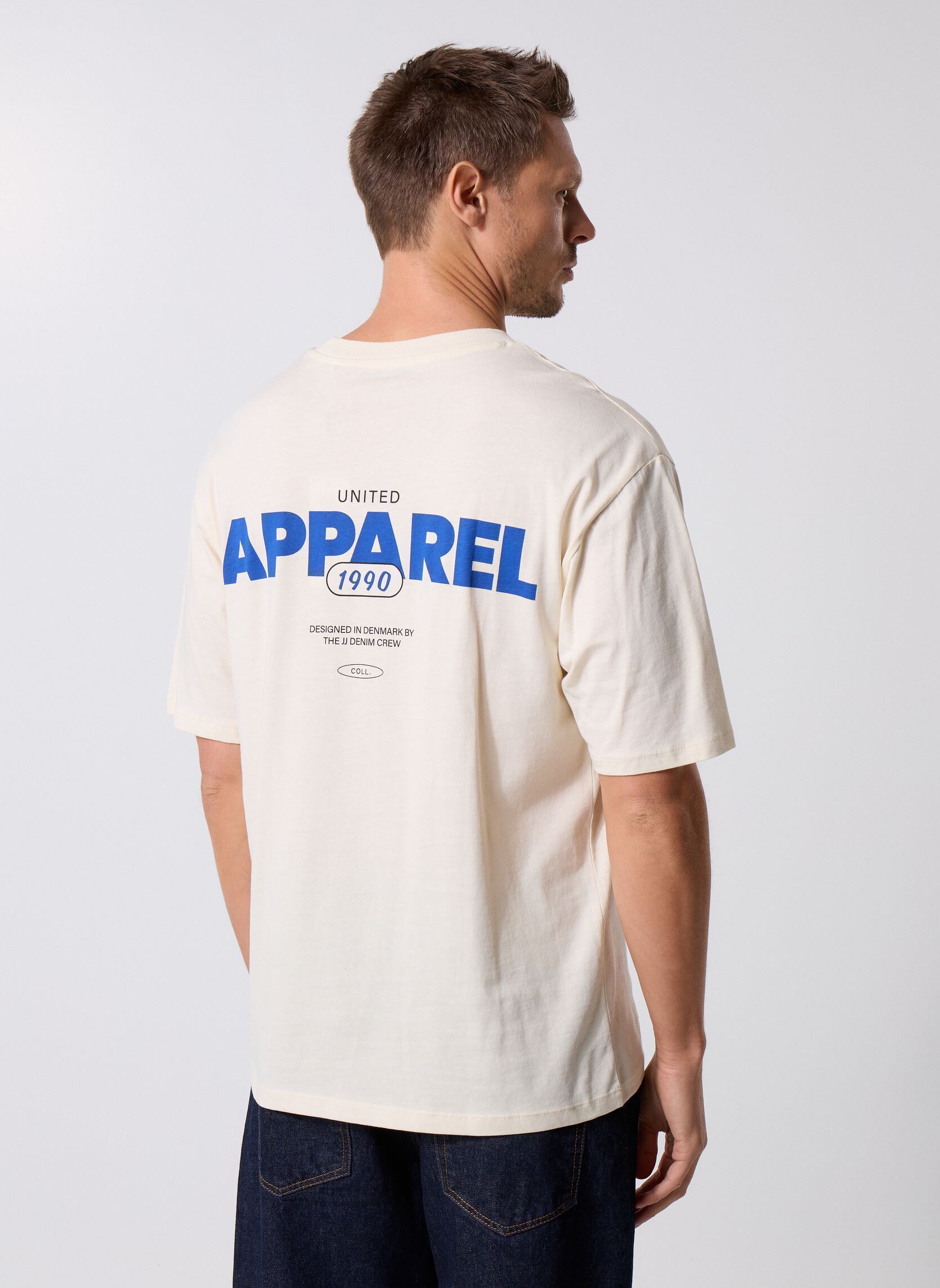 Tee-shirts manches courtes Jjebradley Graphic Tee Ss O-Neck Noos homme blanc Jack & Jones Tee-shirts manches courtes Jjebradley Graphic Tee Ss O-Neck Noos homme blanc ANTIQUE WHITE