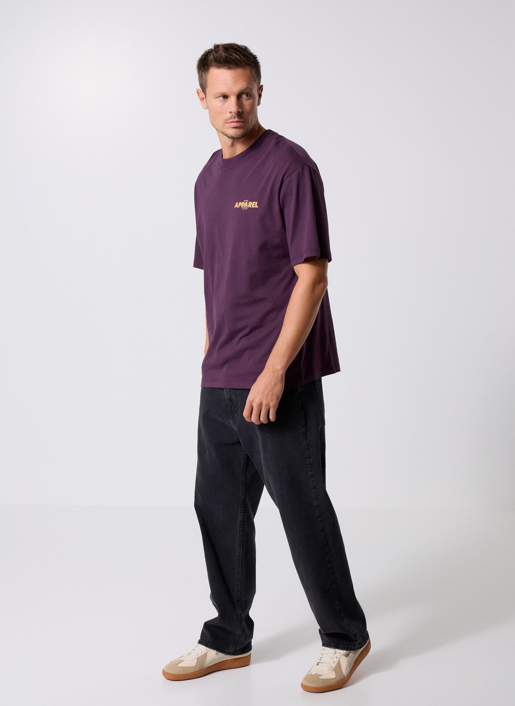 Tee-shirts manches courtes Jjebradley Graphic Tee Ss O-Neck Noos homme violet Jack & Jones Tee-shirts manches courtes Jjebradley Graphic Tee Ss O-Neck Noos homme violet PLUM PERFECT