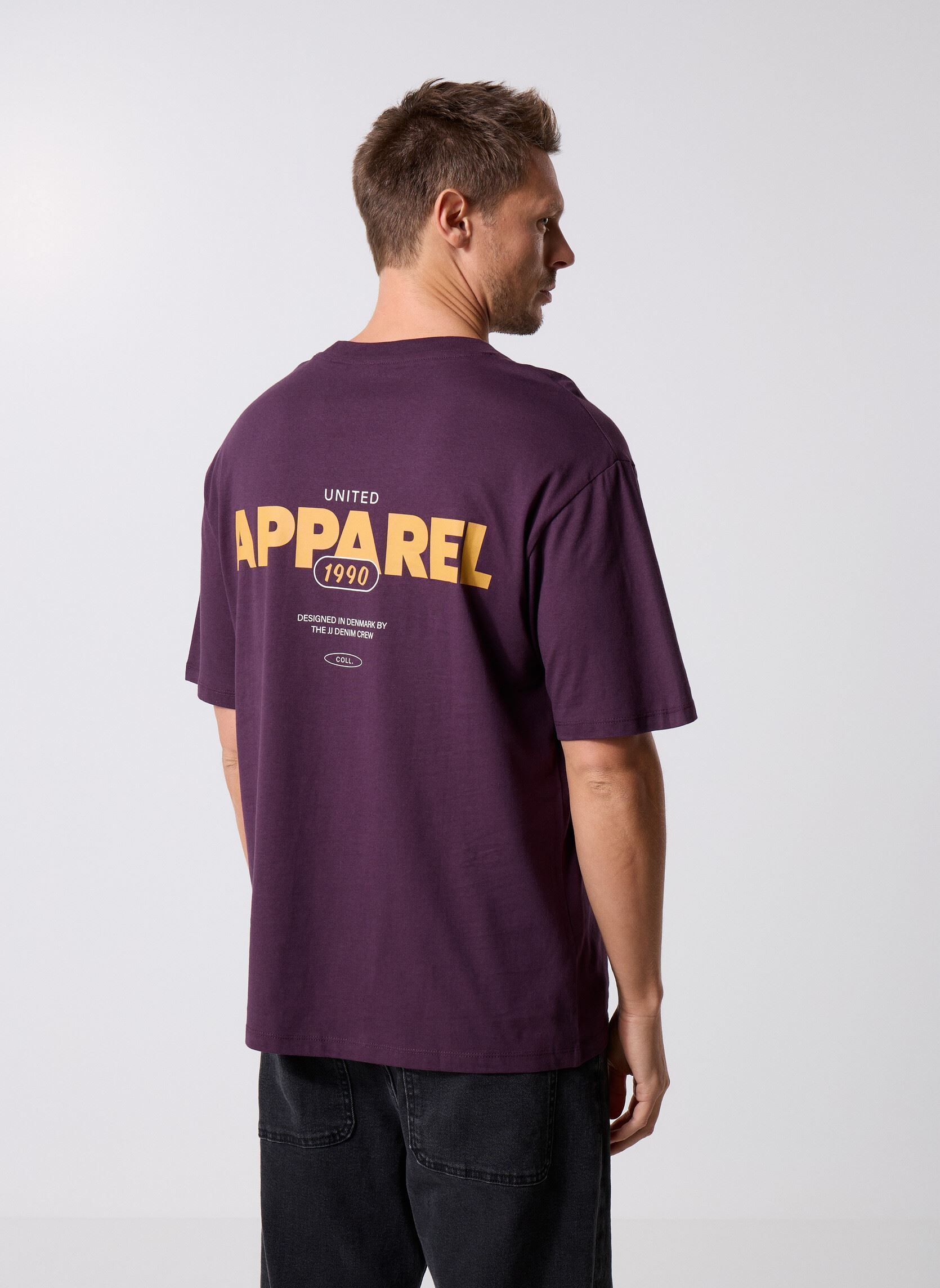 Tee-shirts manches courtes Jjebradley Graphic Tee Ss O-Neck Noos homme violet Jack & Jones Tee-shirts manches courtes Jjebradley Graphic Tee Ss O-Neck Noos homme violet PLUM PERFECT