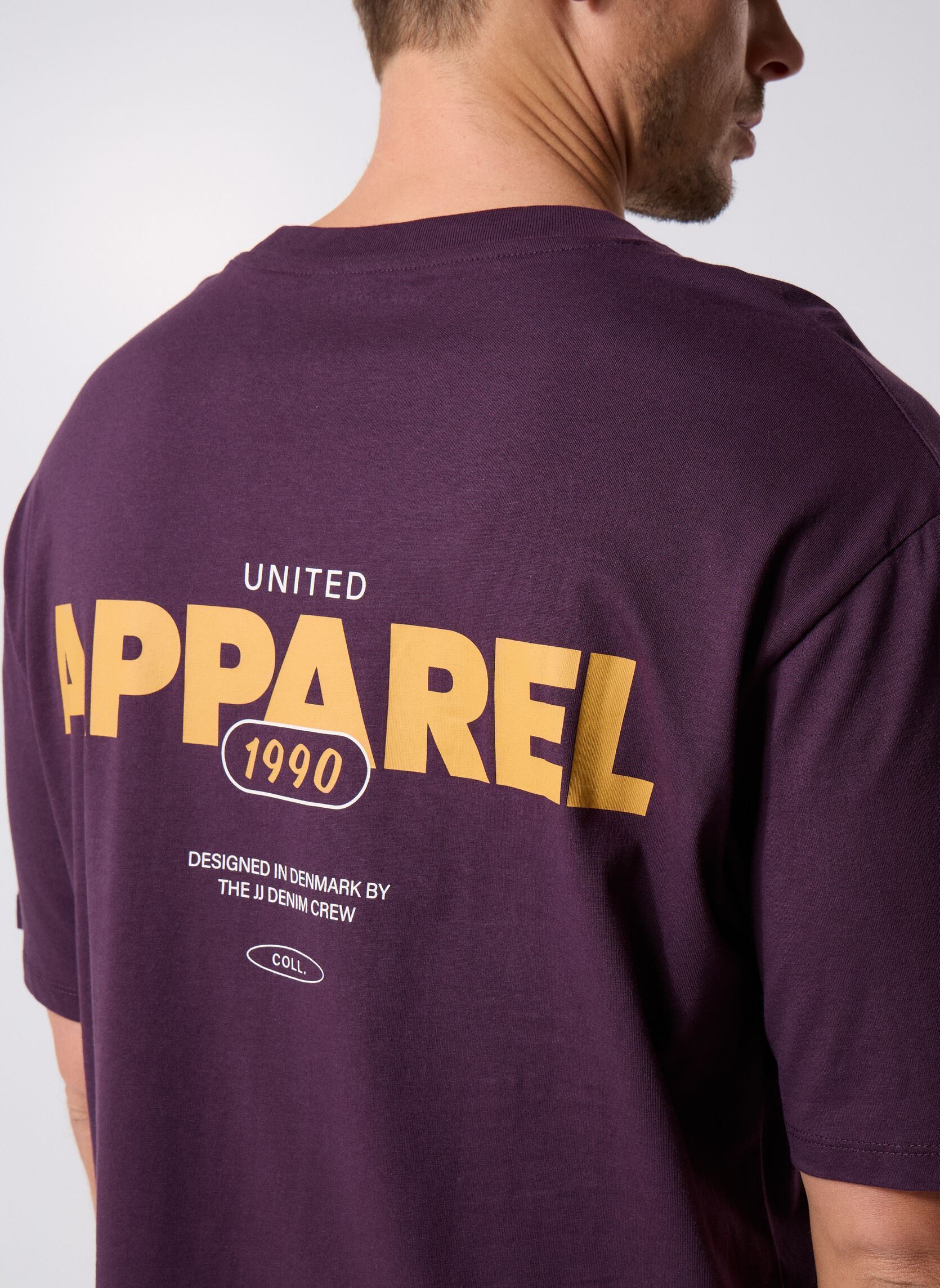Tee-shirts manches courtes Jjebradley Graphic Tee Ss O-Neck Noos homme violet Jack & Jones Tee-shirts manches courtes Jjebradley Graphic Tee Ss O-Neck Noos homme violet PLUM PERFECT