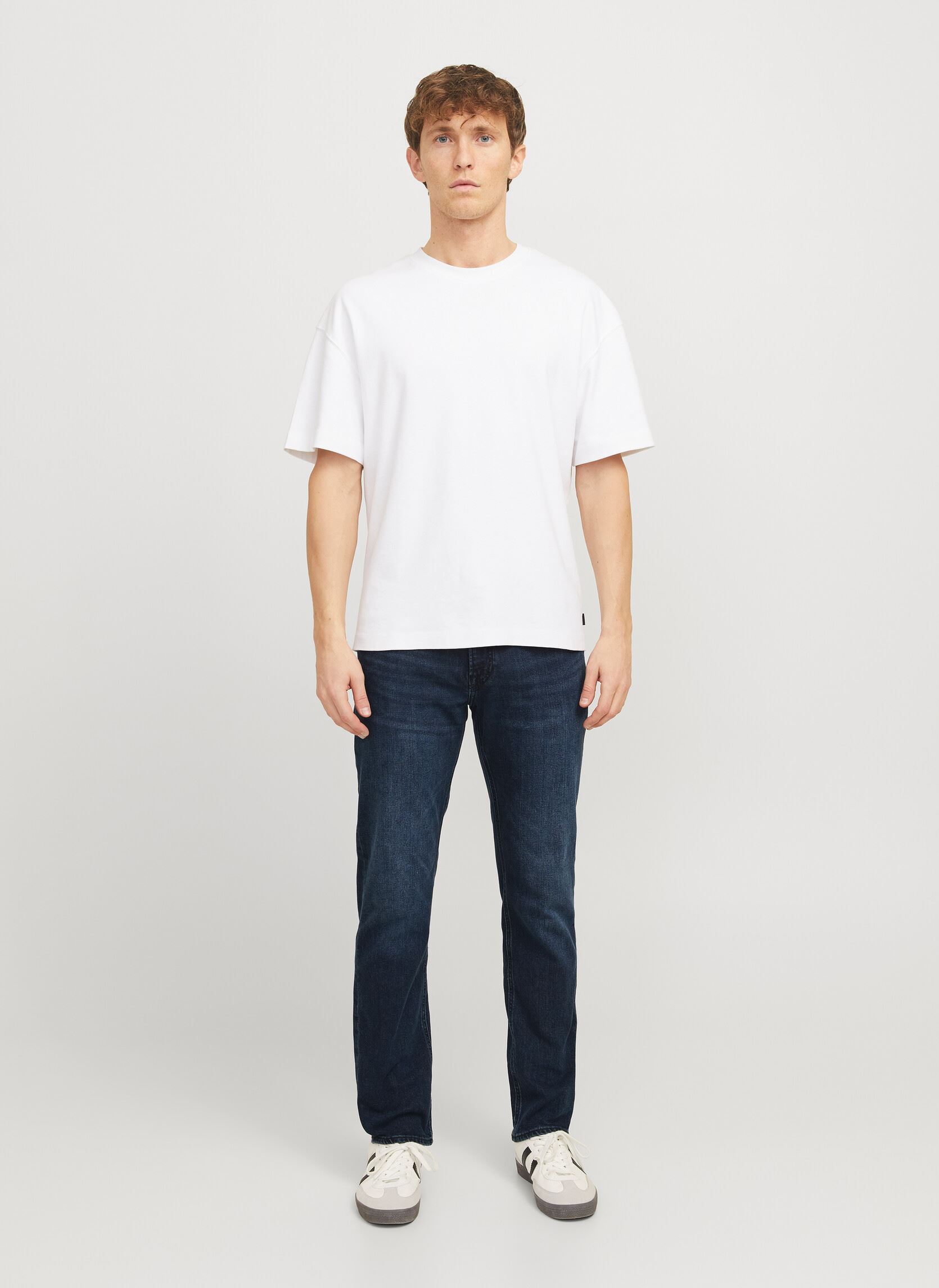 Jeans droit Jjiclark Jjioriginal Am 300 Noos homme bleu Jack & Jones Jeans droit Jjiclark Jjioriginal Am 300 Noos homme bleu BLUE DENIM