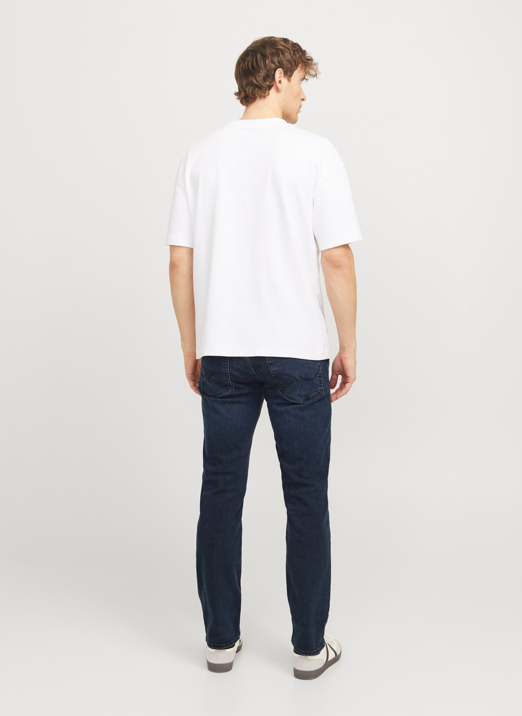 Jeans droit Jjiclark Jjioriginal Am 300 Noos homme bleu Jack & Jones Jeans droit Jjiclark Jjioriginal Am 300 Noos homme bleu BLUE DENIM