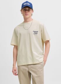 T-shirts met korte mouwen Jornorrebro Typo Tee Ss Crew Neck Noos heren zwart