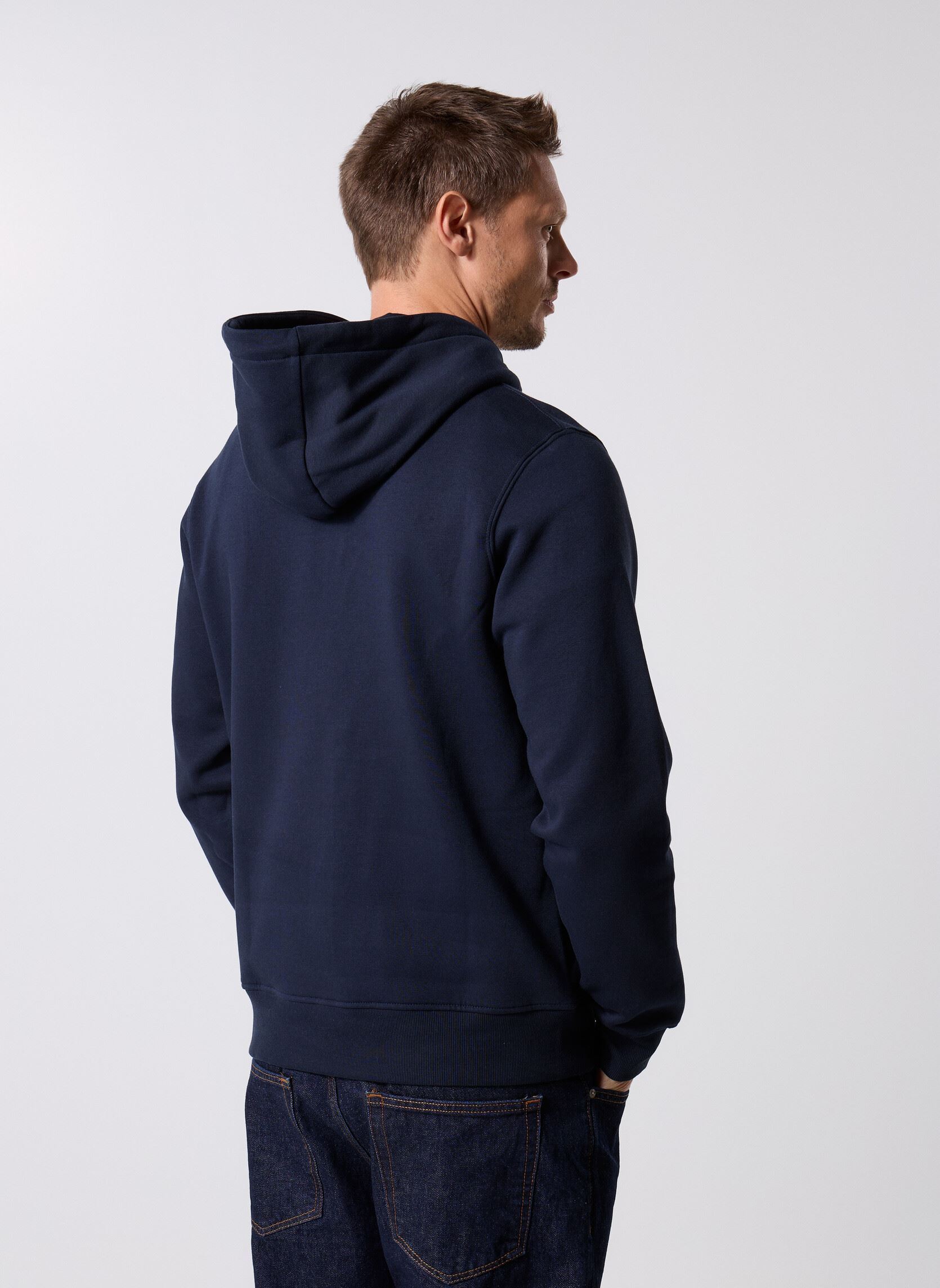 Pull Hoodie Jack Wills Homme Bleu, Taille XS, Coton, Bon état