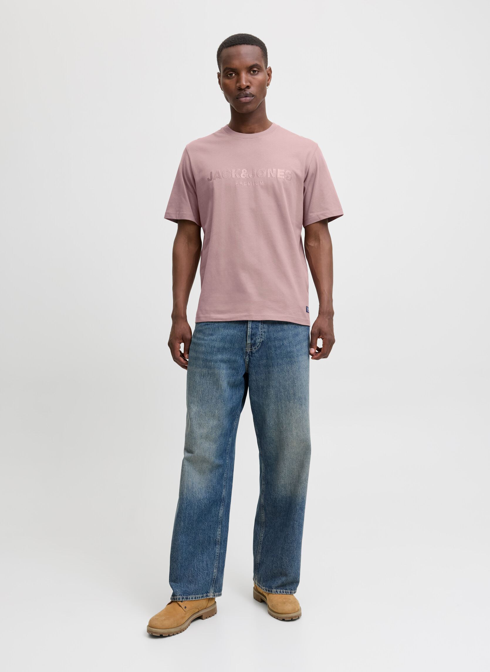 Tee-shirts manches courtes Jprbluloyal Tee Ss Crew Neck Prau25 homme violet Jack & Jones Tee-shirts manches courtes Jprbluloyal Tee Ss Crew Neck Prau25 homme violet TWILIGHT MAUVE