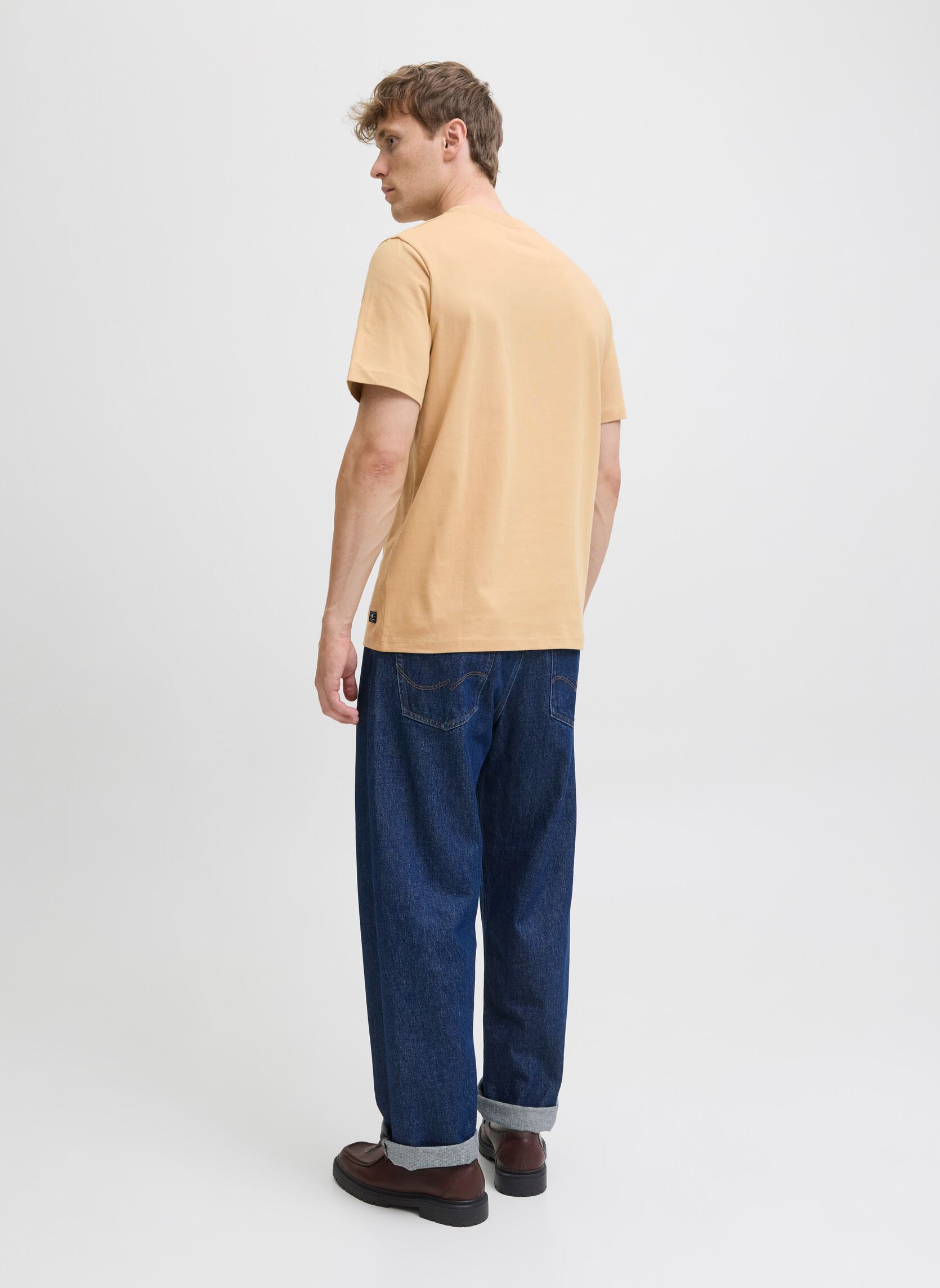Kurzarm-T-Shirts Jprbluloyal Tee Ss Crew Neck Prau25 herren orange Jack & Jones Kurzarm-T-Shirts Jprbluloyal Tee Ss Crew Neck Prau25 herren orange LARK