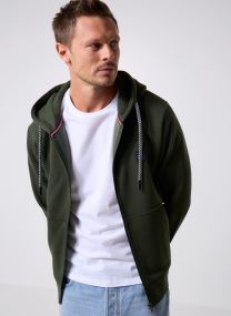 Sweaters met rits Jprbluronaldo Sweat Zip Hood Prau25 heren groen