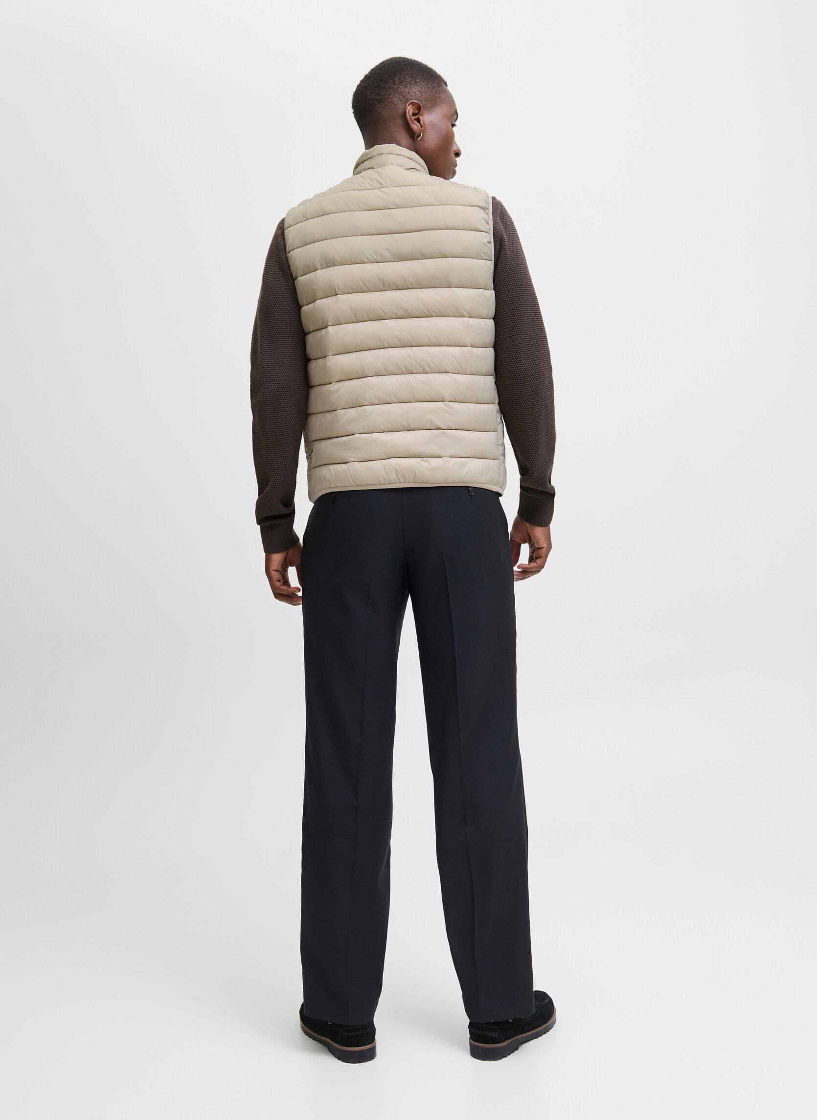 Daunenwesten Jjebradley Light Bodywarmer Collar Noos herren beige Jack & Jones Daunenwesten Jjebradley Light Bodywarmer Collar Noos herren beige CROCKERY