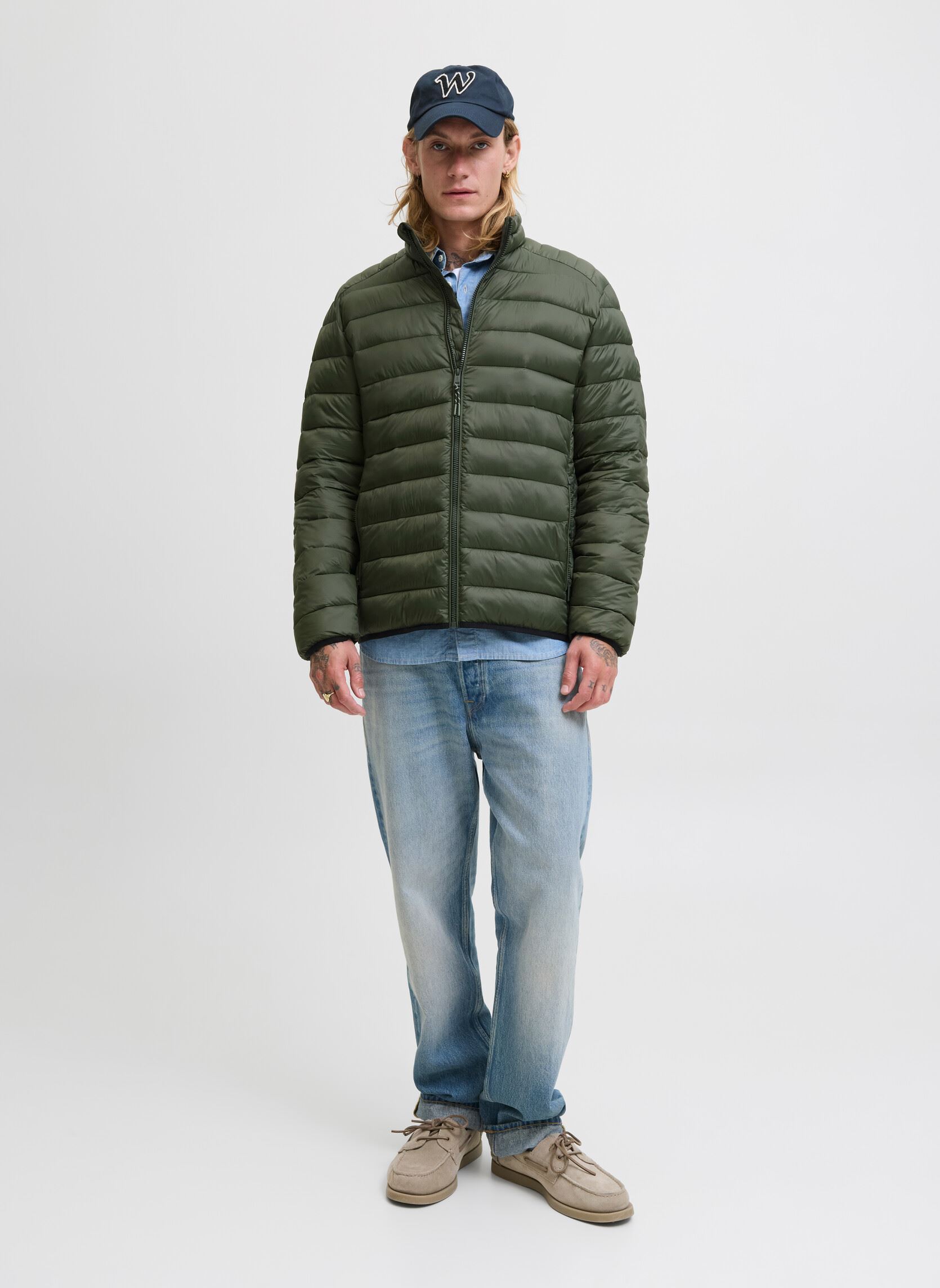 Daunenjacken Jjebradley Light Puffer Collar Noos herren grün Jack & Jones Daunenjacken Jjebradley Light Puffer Collar Noos herren grün ROSIN