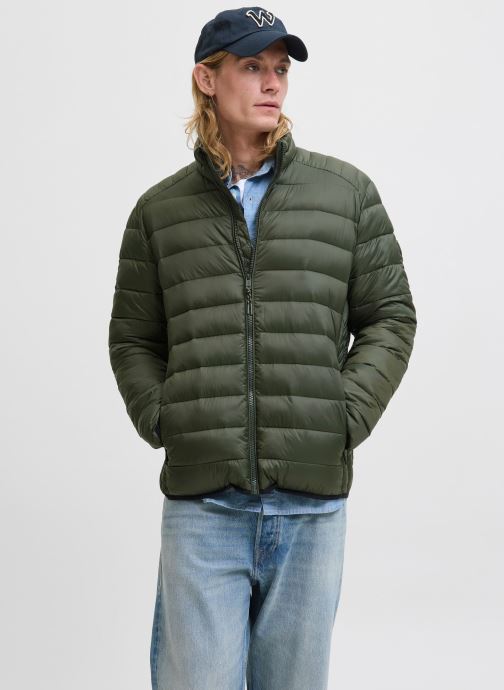 Jack & Jones Daunenjacken Jjebradley Light Puffer Collar Noos herren grün