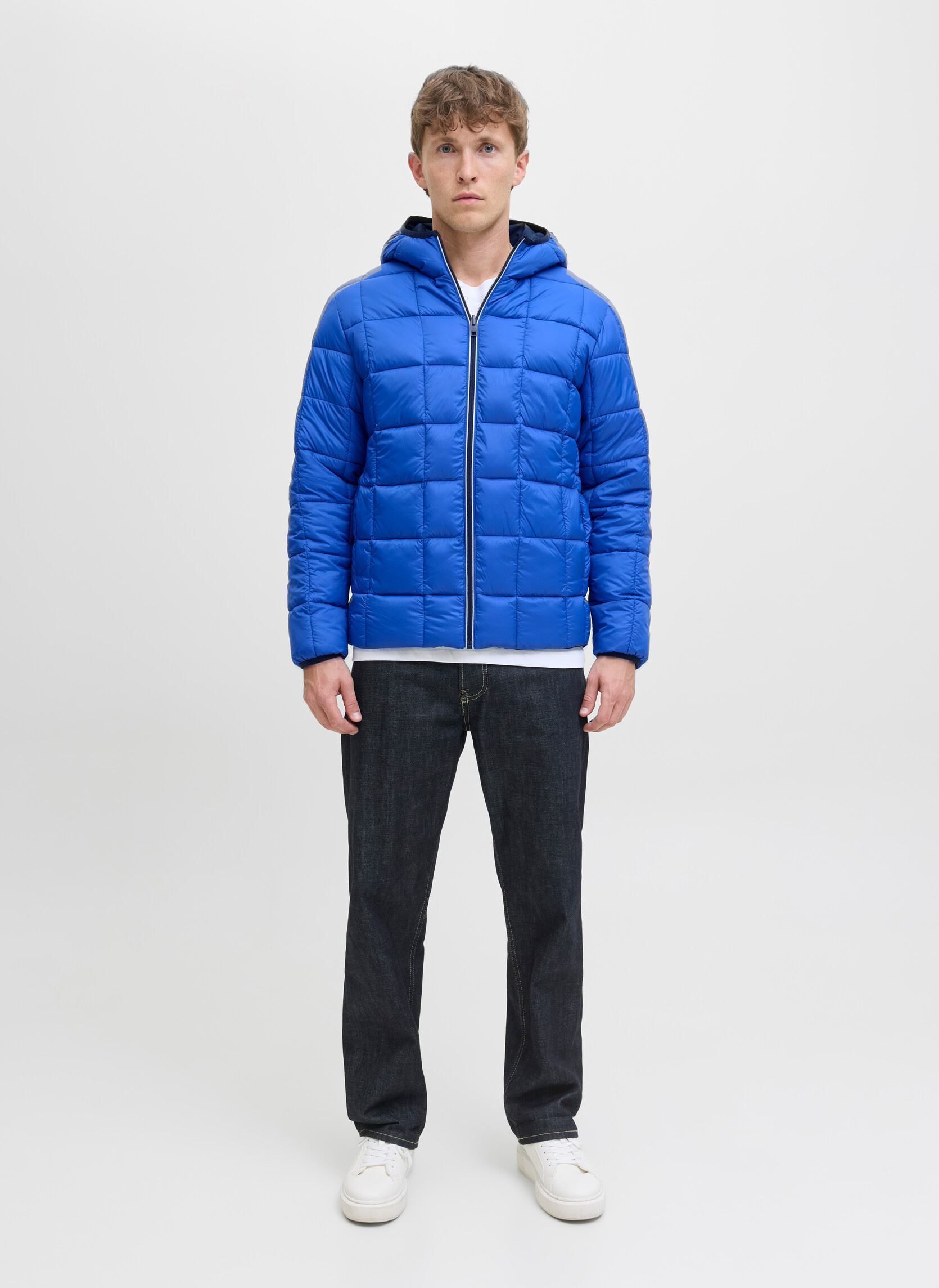 Daunenjacken Jjebrook Reversible Jacket Sn herren blau Jack & Jones Daunenjacken Jjebrook Reversible Jacket Sn herren blau SKY CAPTAIN