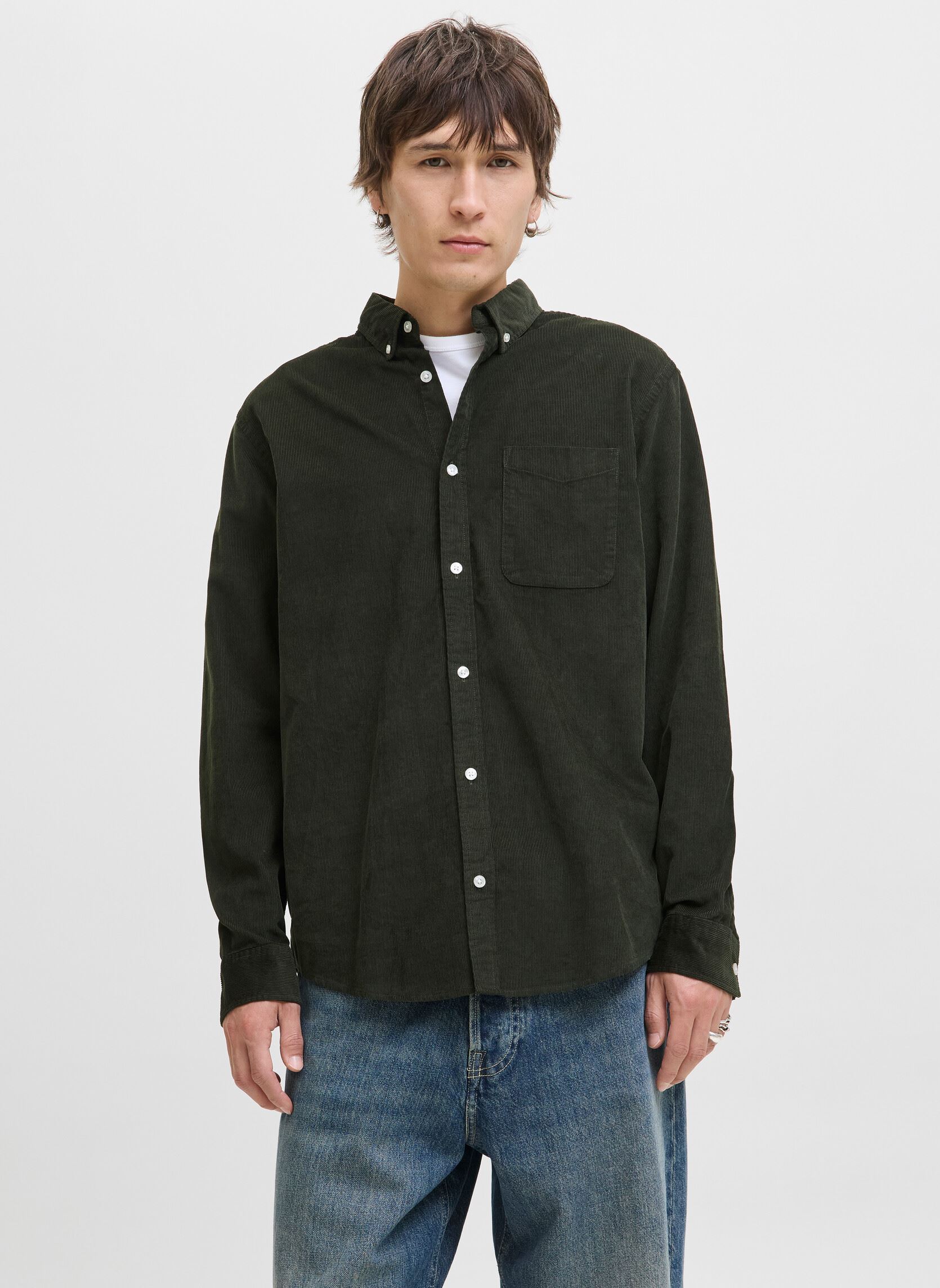 Vêtements Jack & Jones Jjeclassic Cord Shirt / Sn pour Accessoires